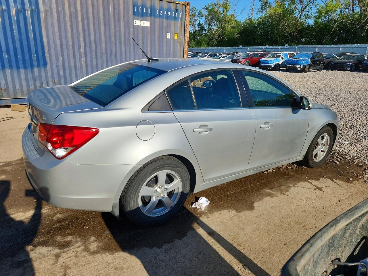2014 Chevrolet Cruze Lt Silver vin: 1G1PC5SB9E7454322