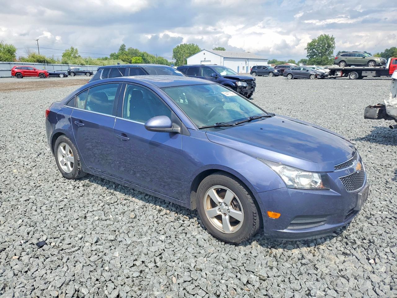 2014 Chevrolet Cruze Lt Blue vin: 1G1PC5SB9E7454739