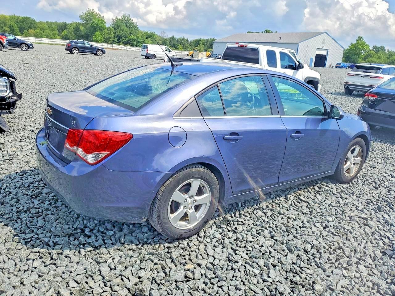 2014 Chevrolet Cruze Lt Blue vin: 1G1PC5SB9E7454739