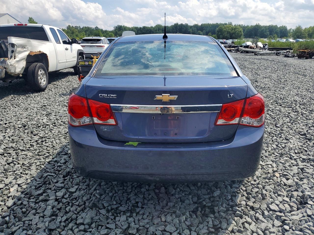 2014 Chevrolet Cruze Lt Blue vin: 1G1PC5SB9E7454739