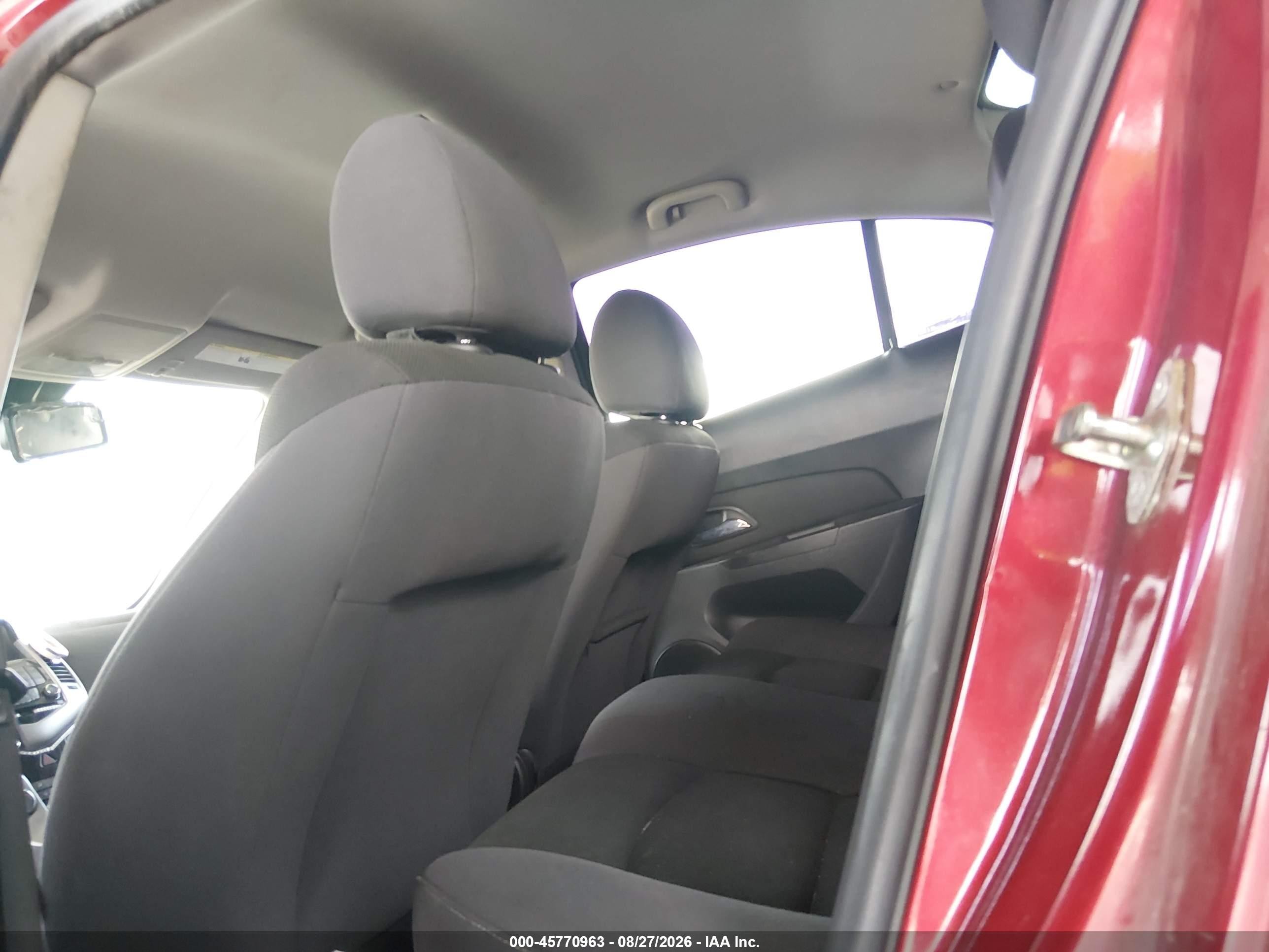 2014 Chevrolet Cruze 1lt Auto Красный vin: 1G1PC5SB9E7461691