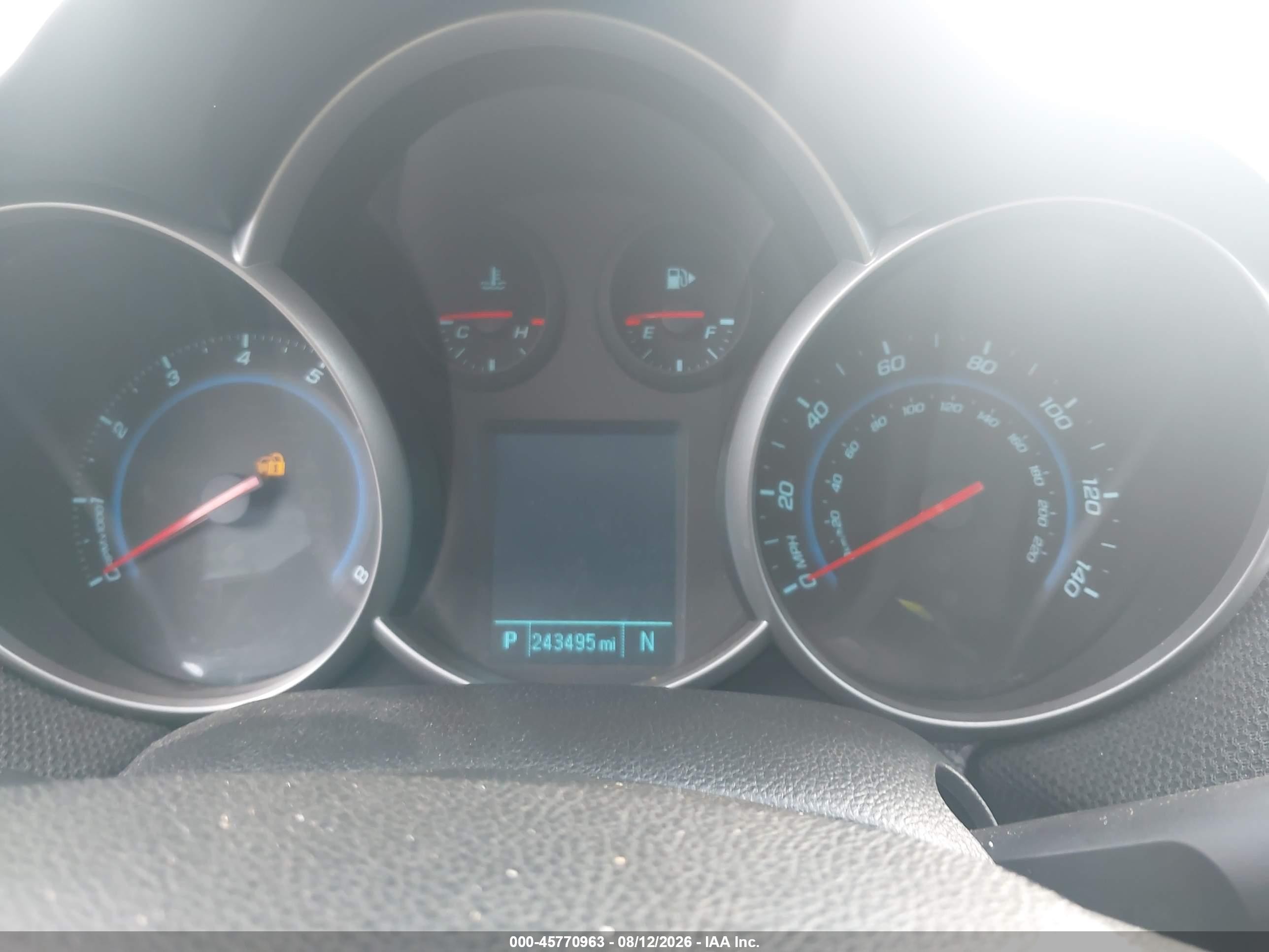 2014 Chevrolet Cruze 1lt Auto Красный vin: 1G1PC5SB9E7461691