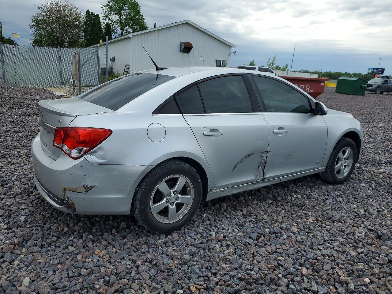 2014 Chevrolet Cruze Lt Silver vin: 1G1PC5SB9E7469340