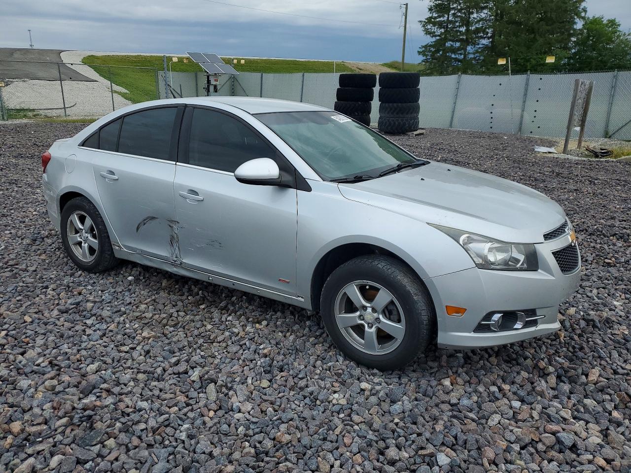 2014 Chevrolet Cruze Lt Silver vin: 1G1PC5SB9E7469340