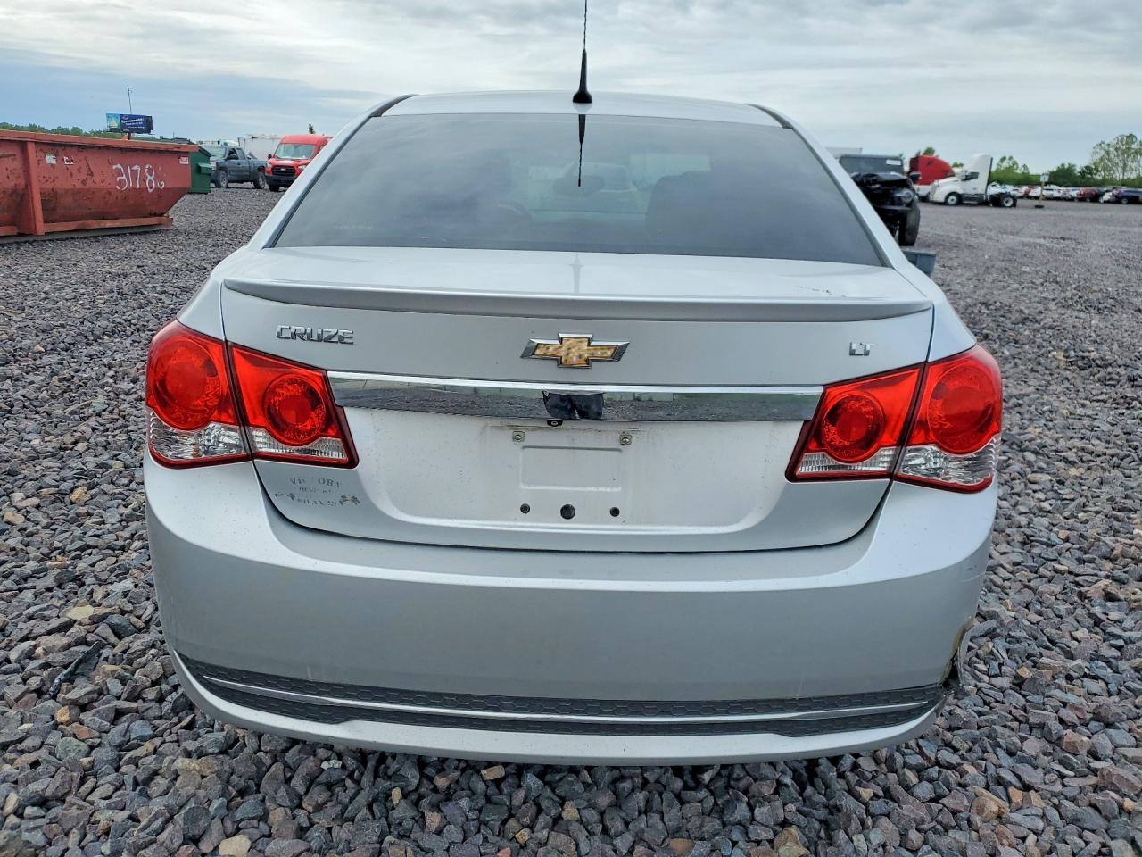 2014 Chevrolet Cruze Lt Silver vin: 1G1PC5SB9E7469340
