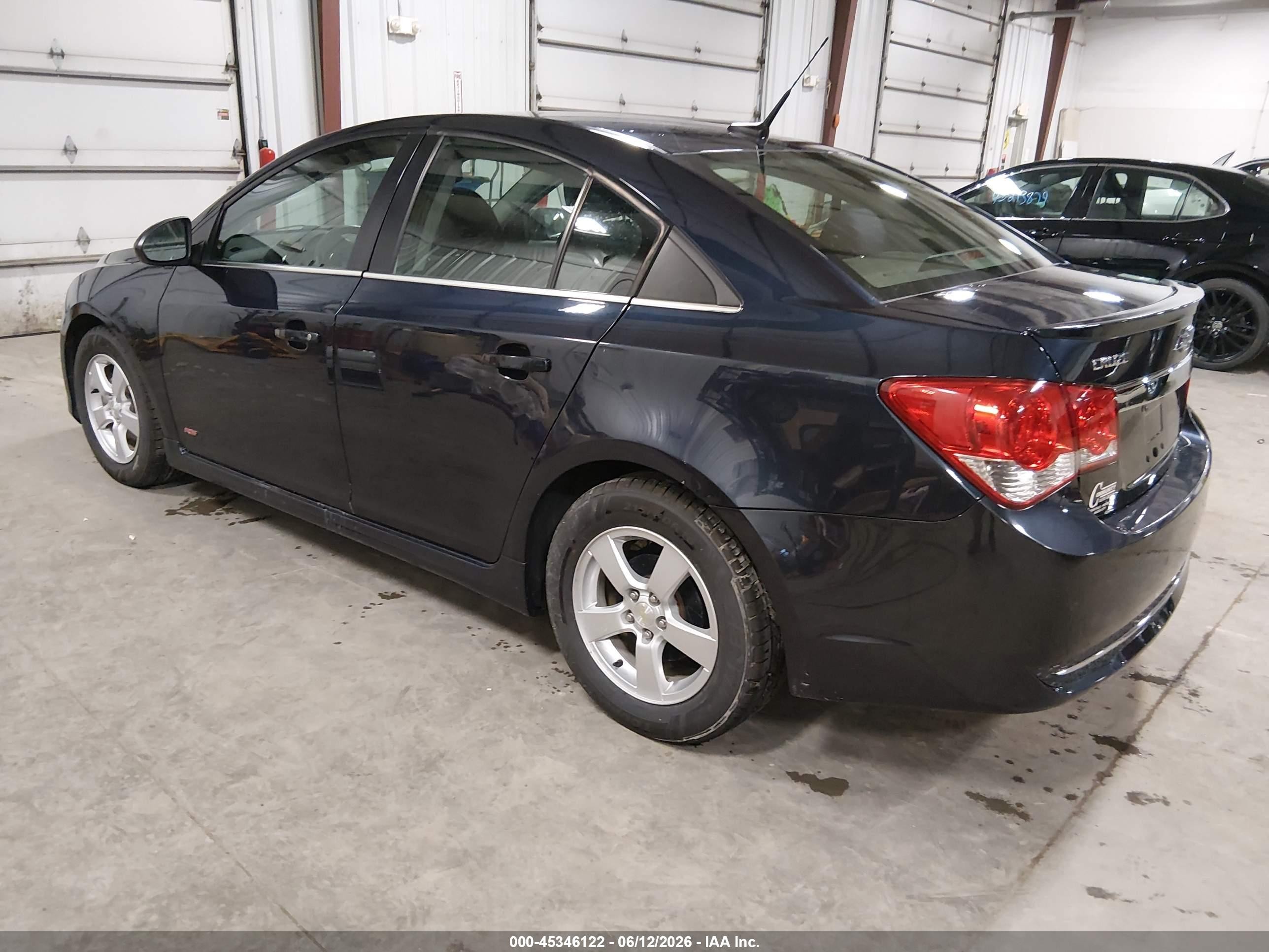 2014 Chevrolet Cruze 1lt Auto Dark Blue vin: 1G1PC5SB9E7473999