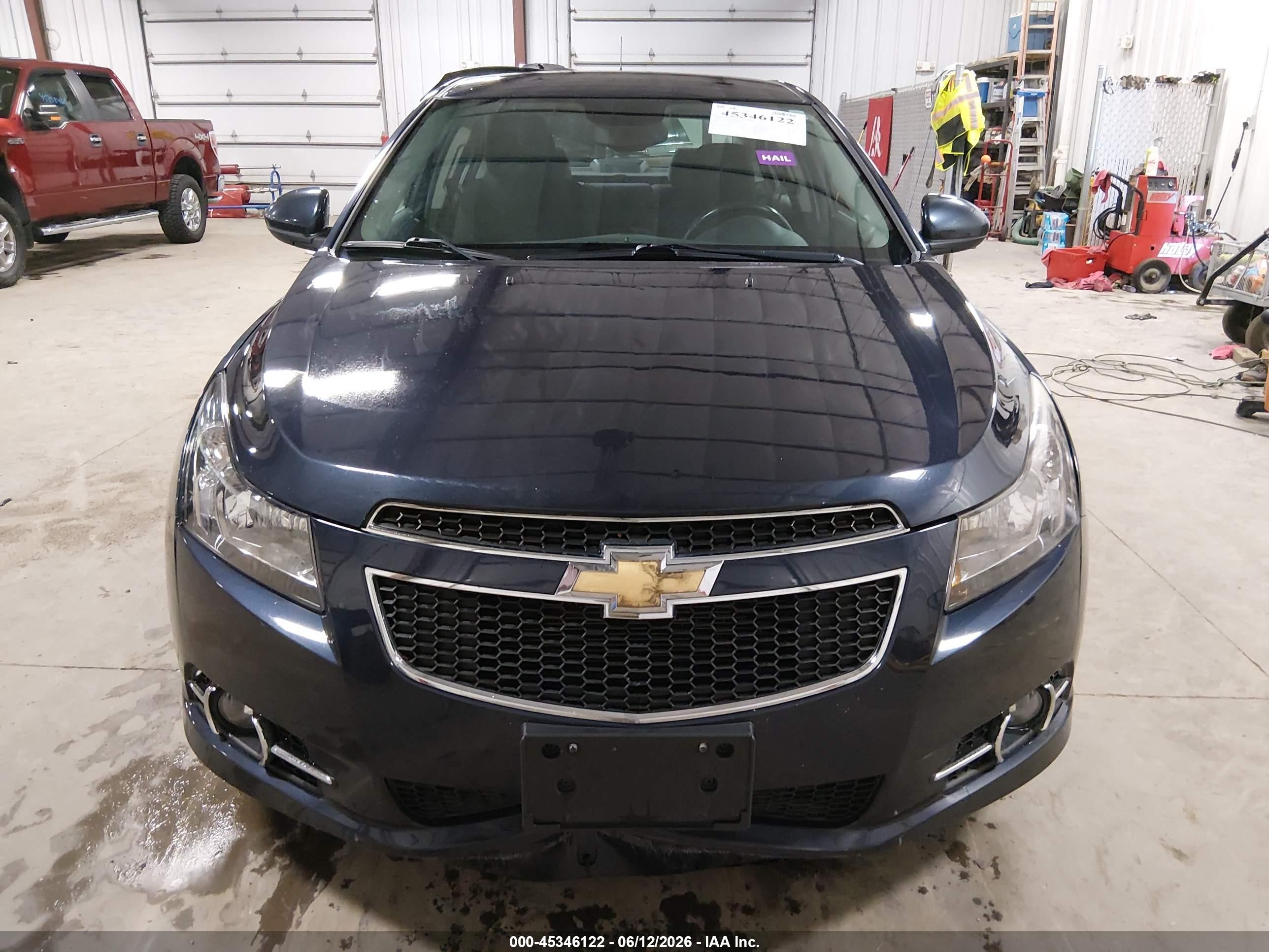 2014 Chevrolet Cruze 1lt Auto Dark Blue vin: 1G1PC5SB9E7473999