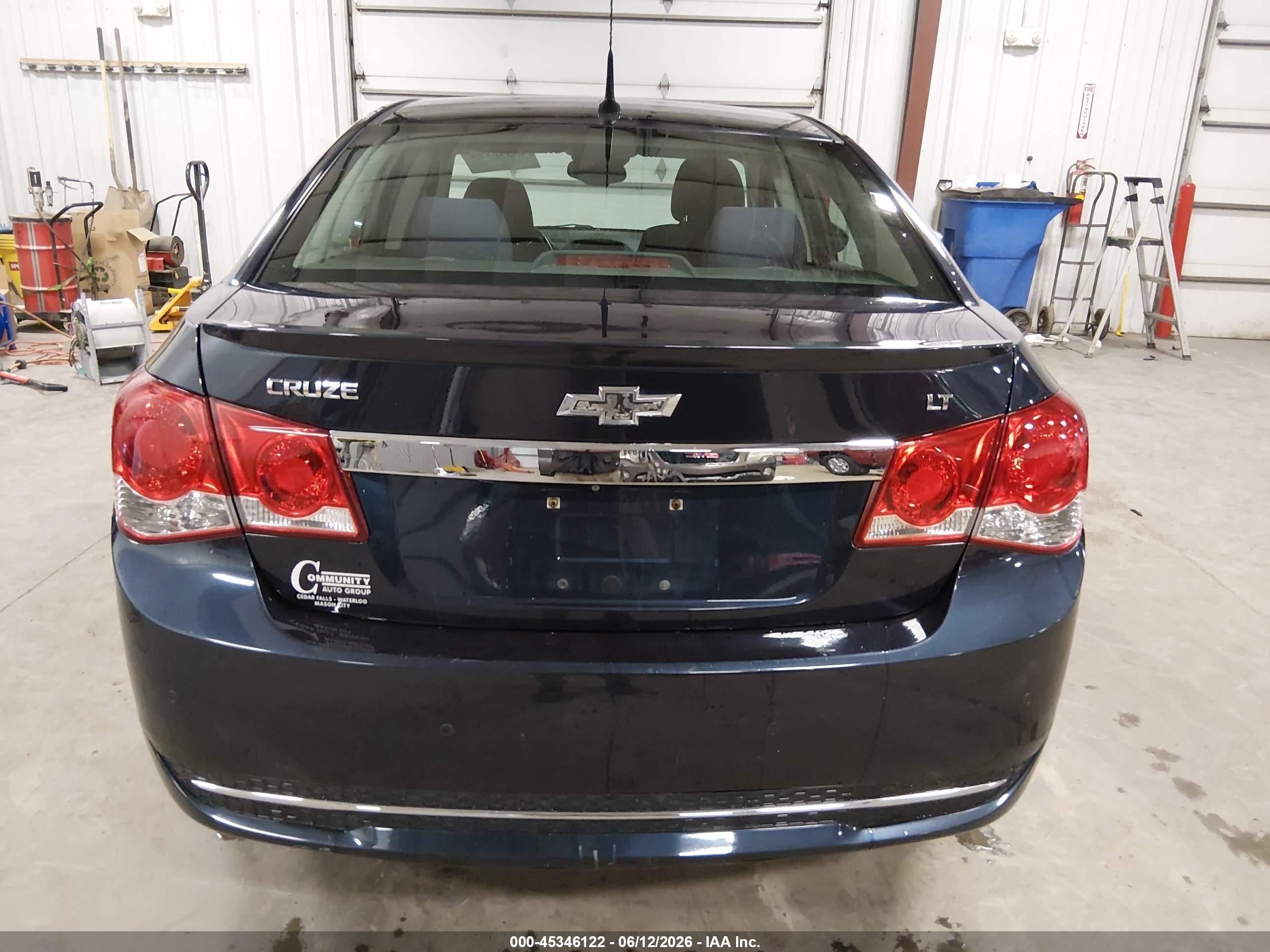 2014 Chevrolet Cruze 1lt Auto Dark Blue vin: 1G1PC5SB9E7473999