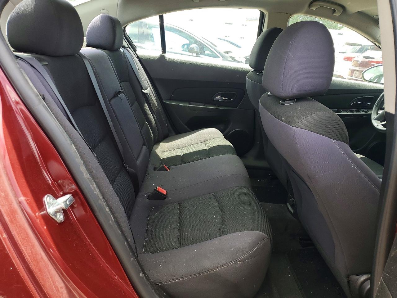 2015 Chevrolet Cruze Lt Red vin: 1G1PC5SB9F7140994