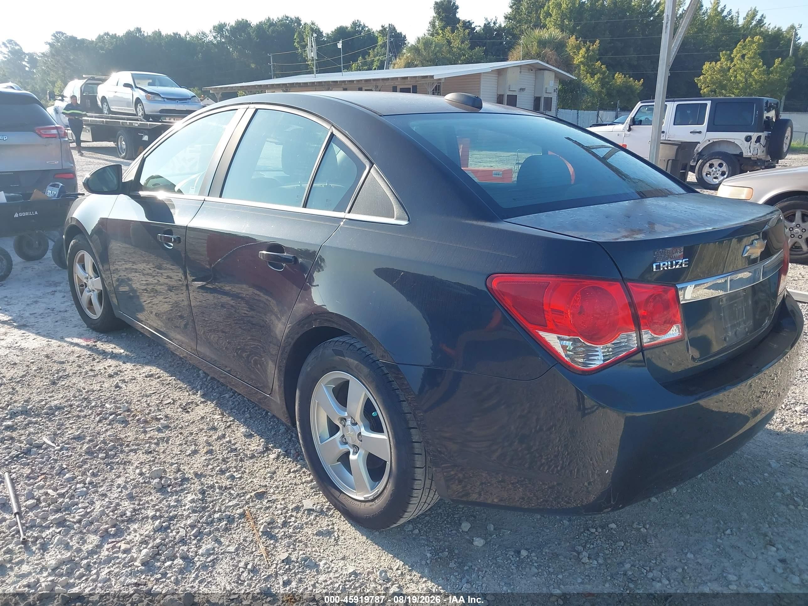 2015 Chevrolet Cruze 1lt Auto Gray vin: 1G1PC5SB9F7142759