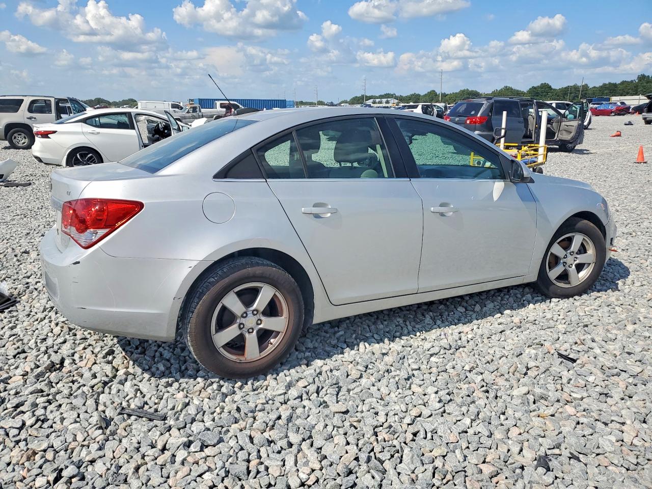 2015 Chevrolet Cruze Lt Silver vin: 1G1PC5SB9F7144320