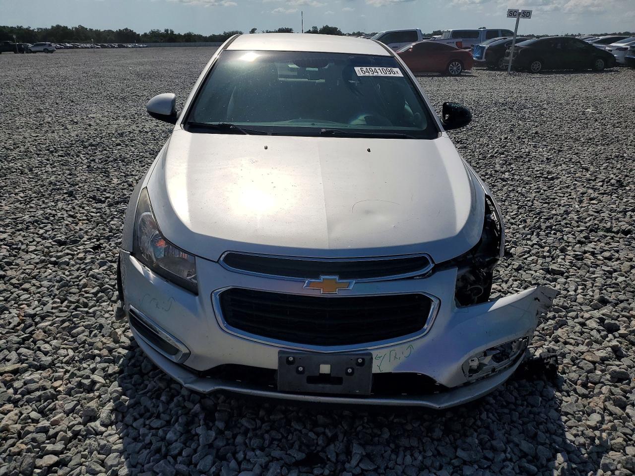 2015 Chevrolet Cruze Lt Silver vin: 1G1PC5SB9F7144320