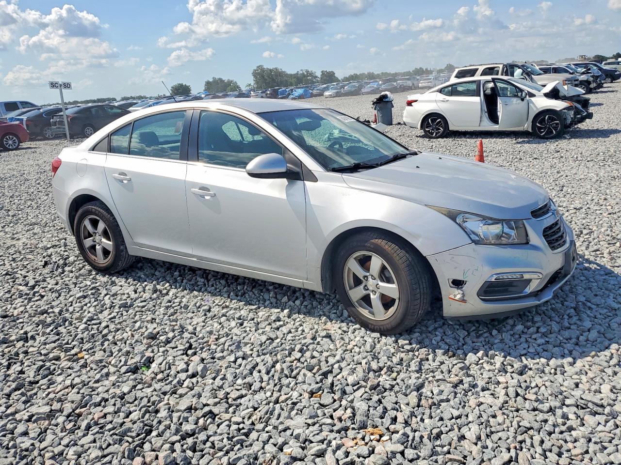 2015 Chevrolet Cruze Lt Silver vin: 1G1PC5SB9F7144320
