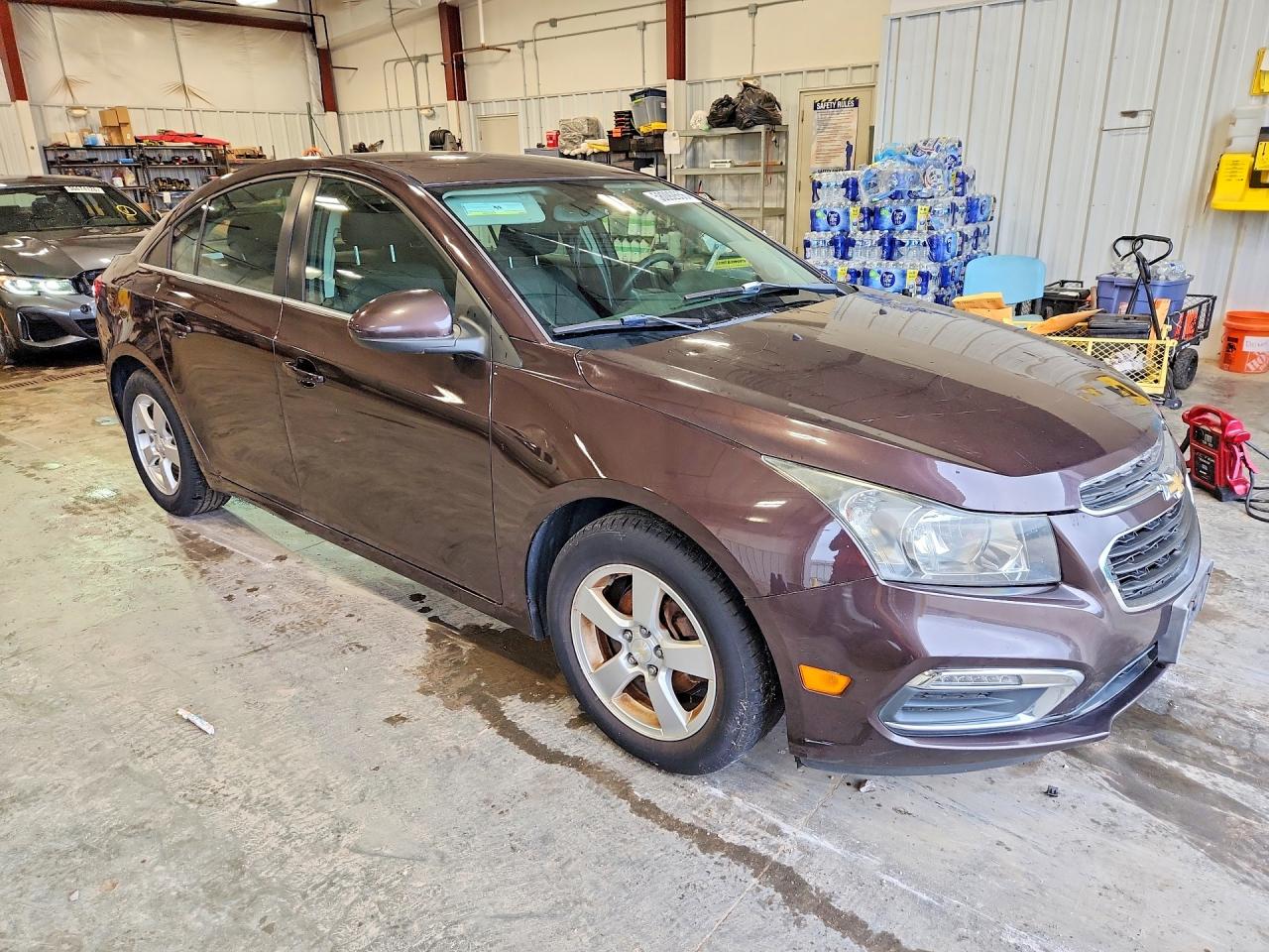 2015 Chevrolet Cruze Lt Brown vin: 1G1PC5SB9F7163675