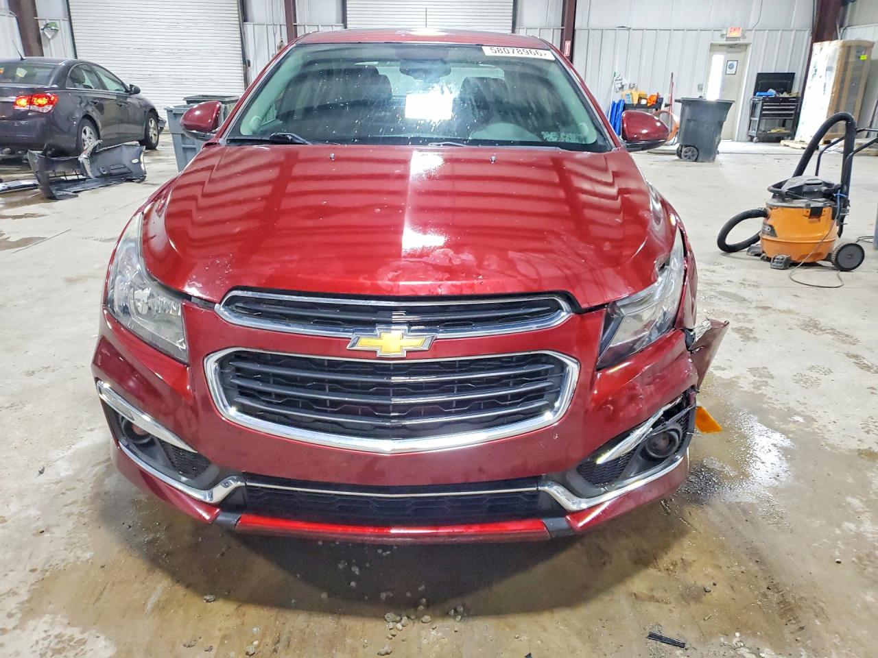 2015 Chevrolet Cruze Lt Maroon vin: 1G1PC5SB9F7171582
