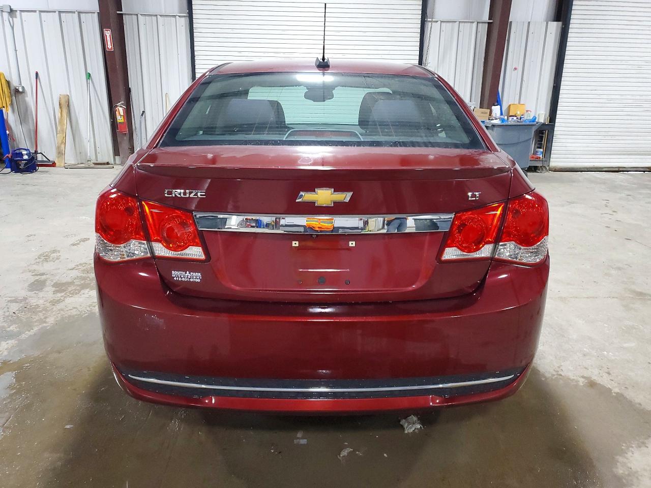 2015 Chevrolet Cruze Lt Maroon vin: 1G1PC5SB9F7171582