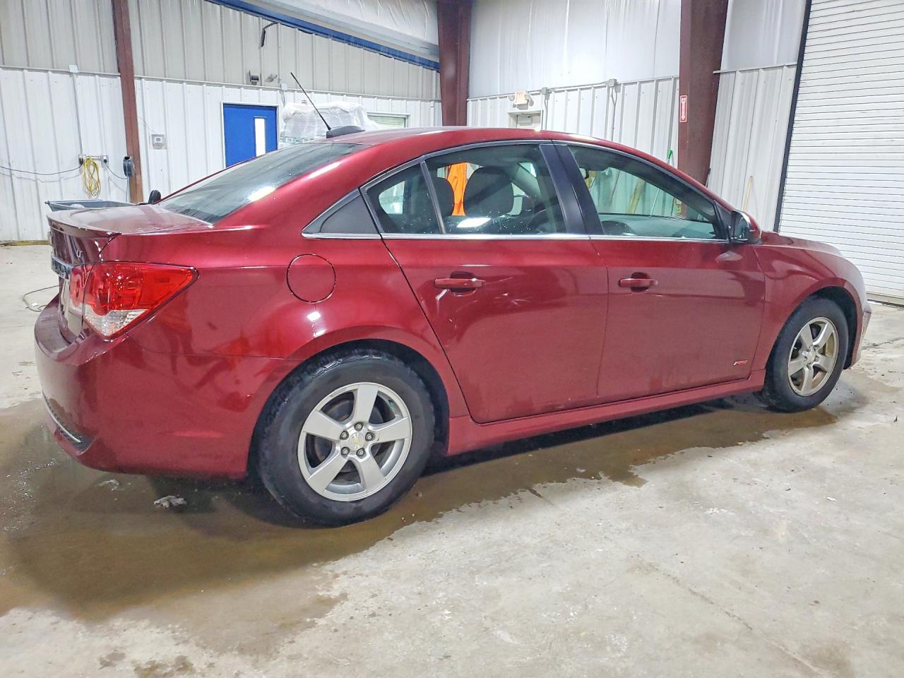 2015 Chevrolet Cruze Lt Maroon vin: 1G1PC5SB9F7171582