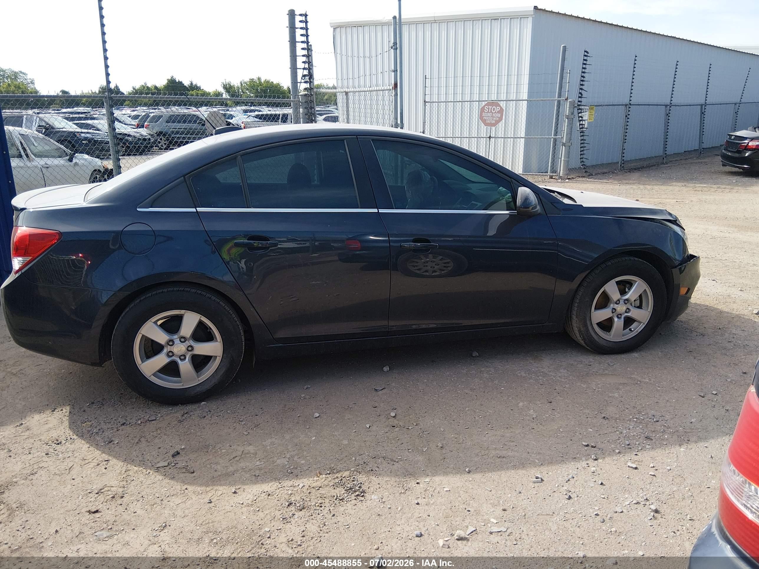 2015 Chevrolet Cruze 1lt Auto Dark Blue vin: 1G1PC5SB9F7190214