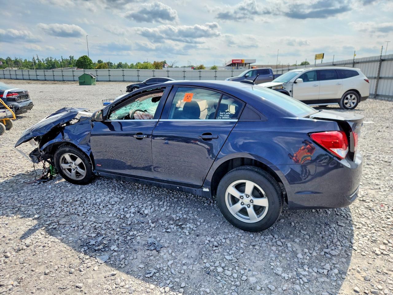 2015 Chevrolet Cruze Lt Black vin: 1G1PC5SB9F7218156