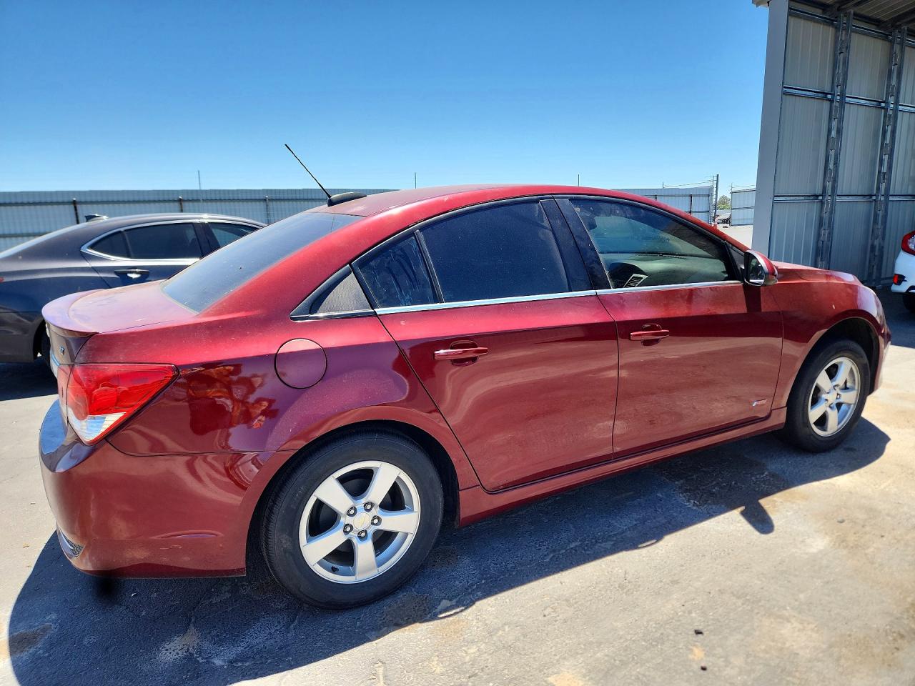 2015 Chevrolet Cruze Lt Red vin: 1G1PC5SB9F7299000