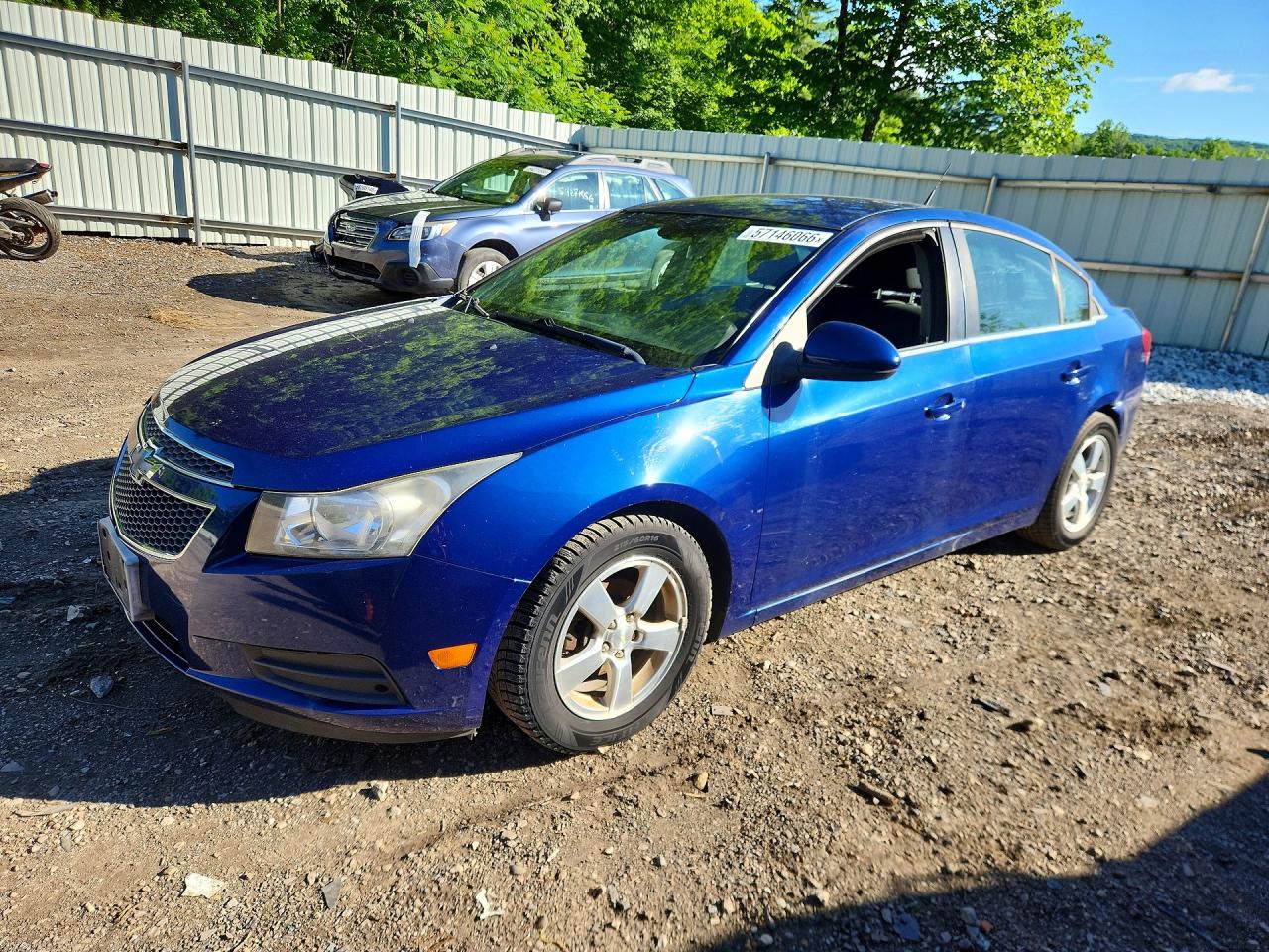 2013 Chevrolet Cruze Lt Синий vin: 1G1PC5SBXD7172138