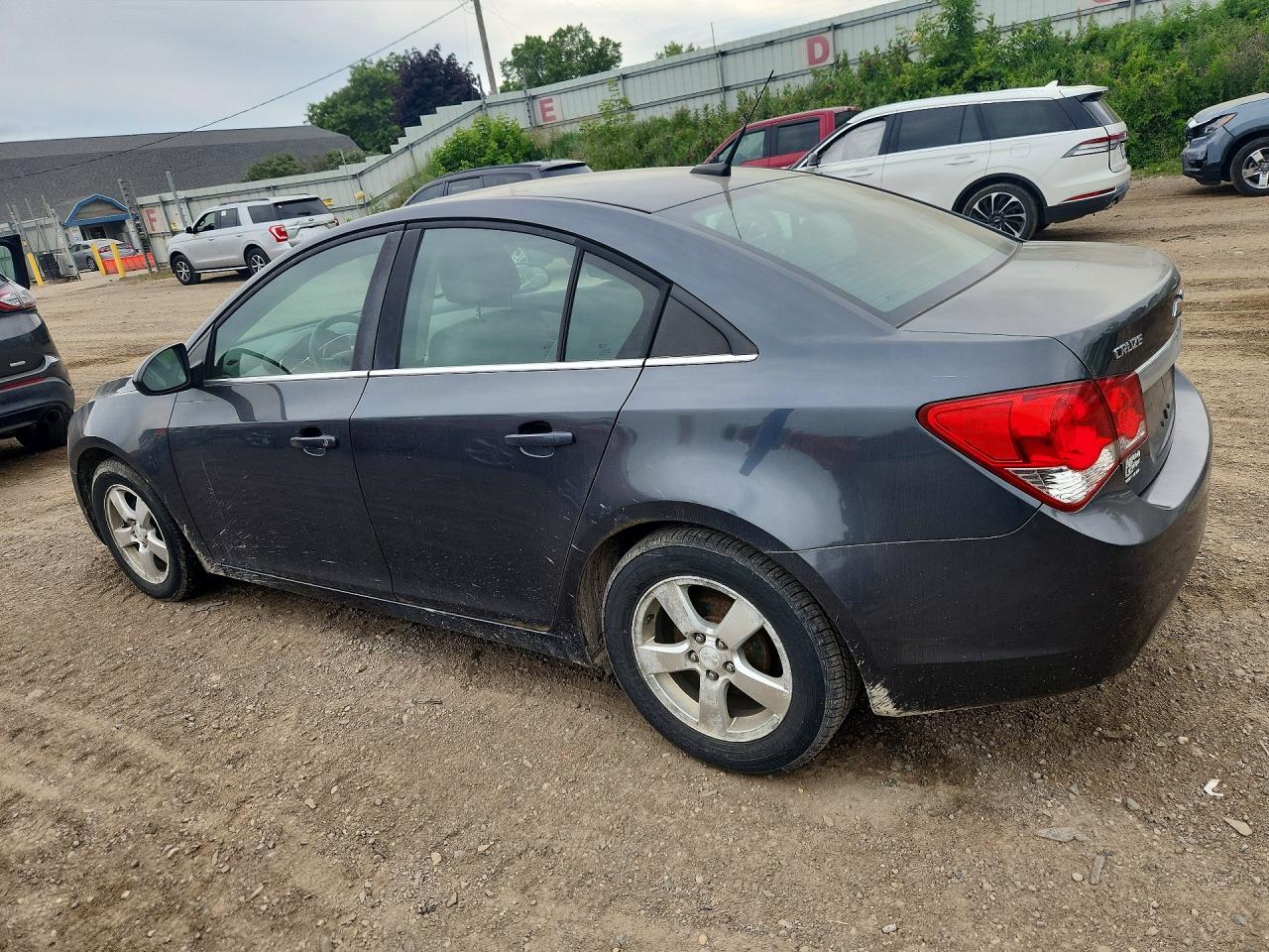 2013 Chevrolet Cruze Lt Gray vin: 1G1PC5SBXD7190686