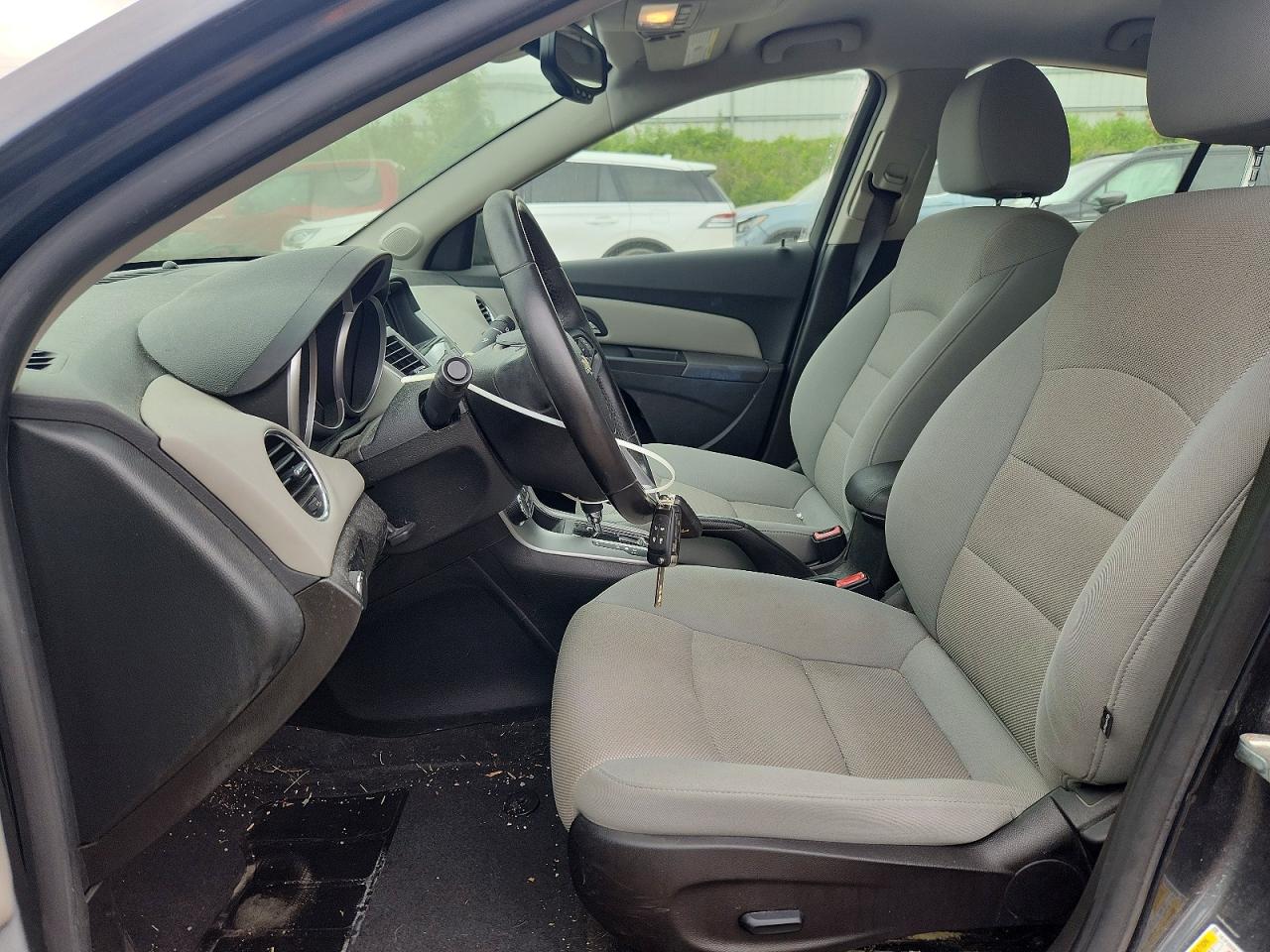 2013 Chevrolet Cruze Lt Gray vin: 1G1PC5SBXD7190686