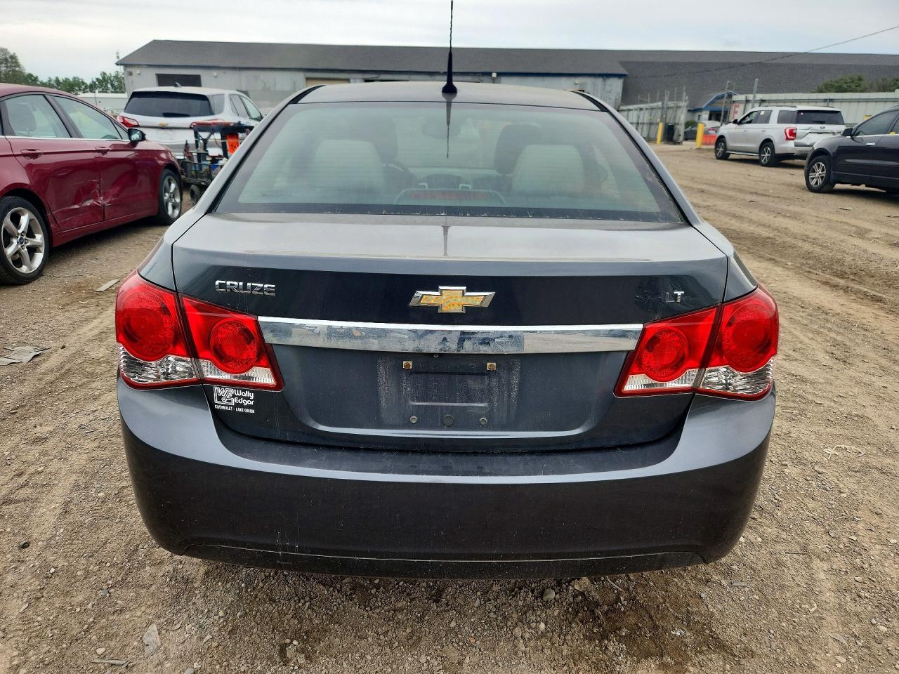 2013 Chevrolet Cruze Lt Gray vin: 1G1PC5SBXD7190686