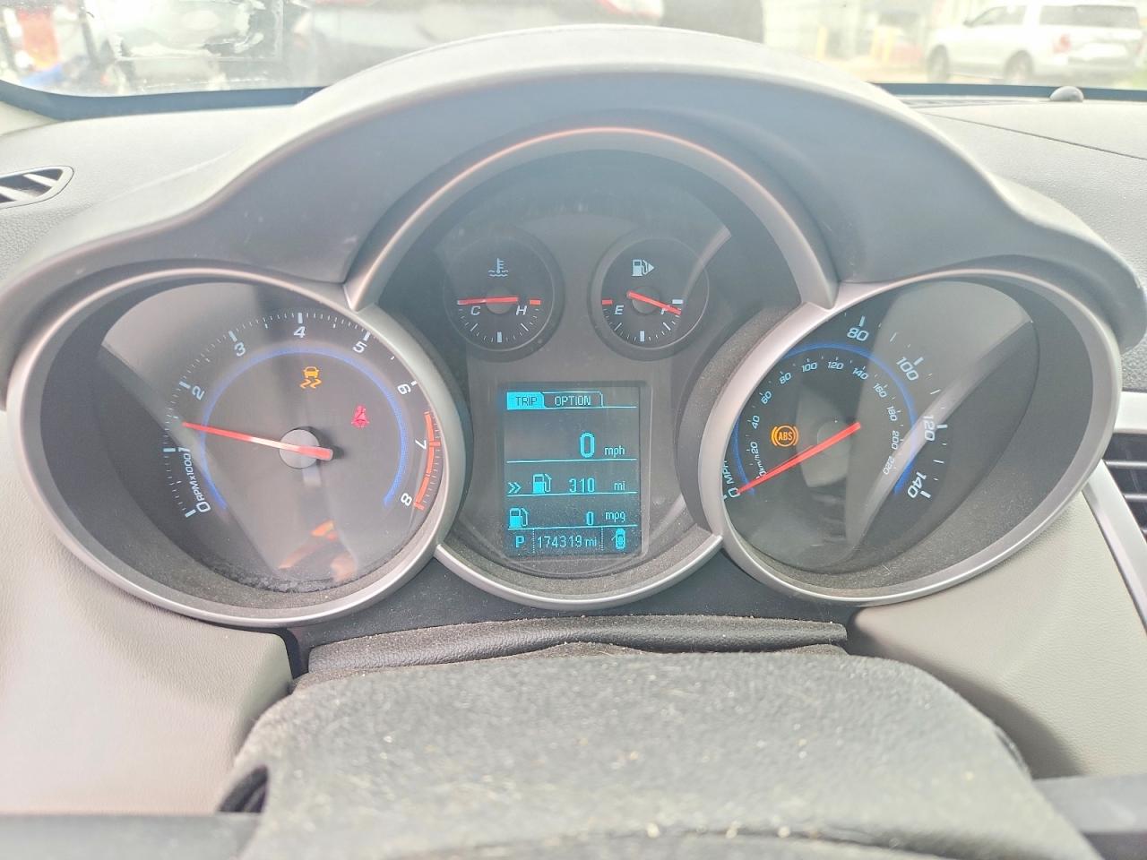 2013 Chevrolet Cruze Lt Gray vin: 1G1PC5SBXD7190686