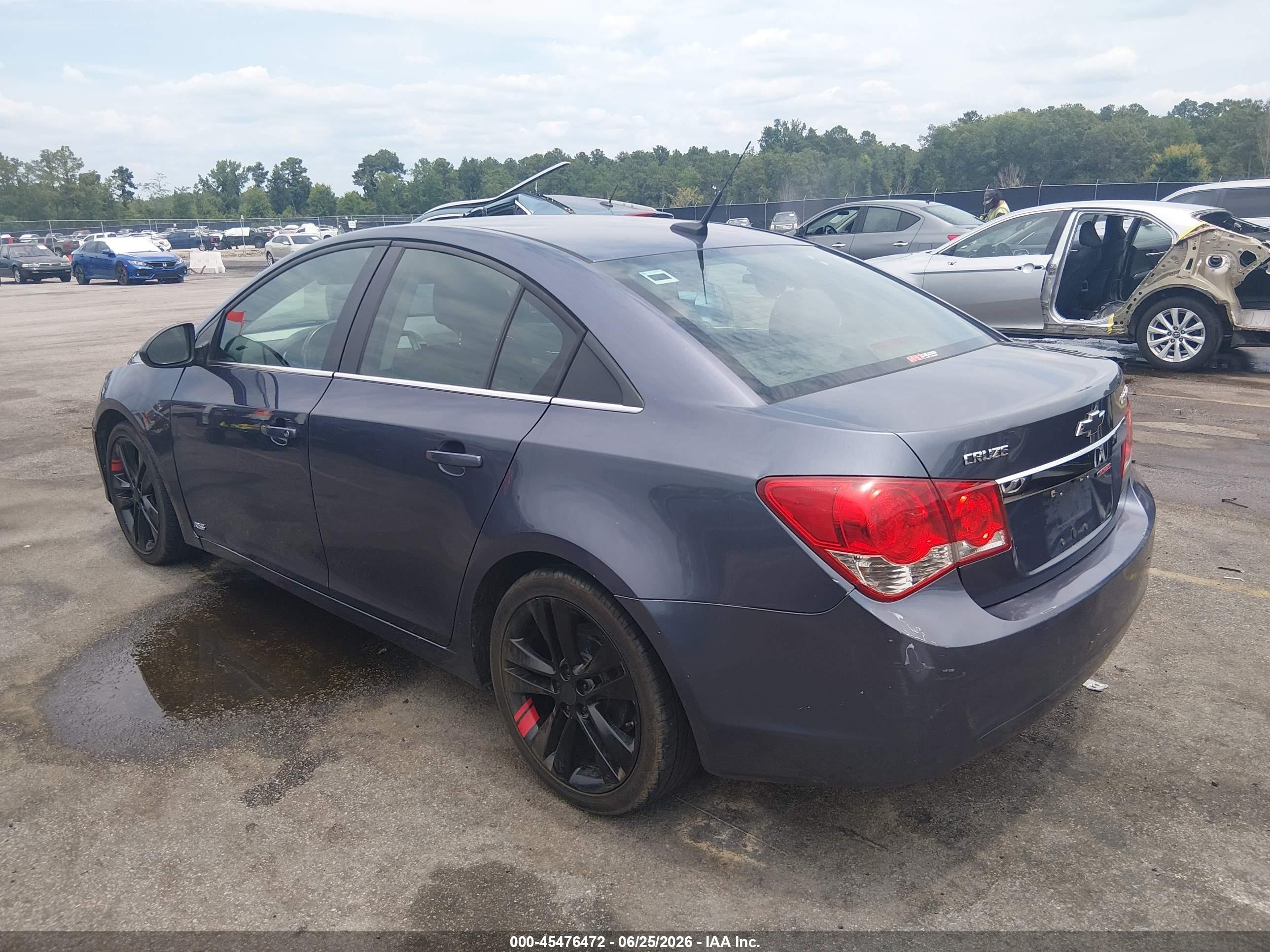2013 Chevrolet Cruze 1lt Auto Серый vin: 1G1PC5SBXD7201685