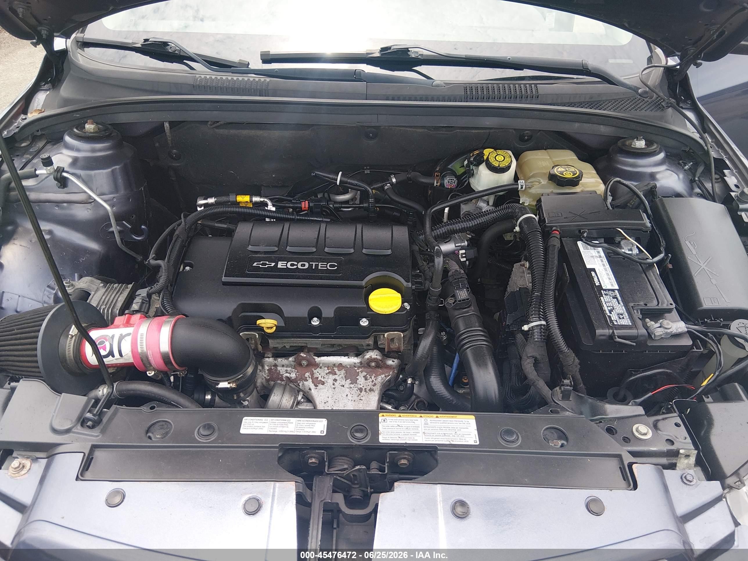 2013 Chevrolet Cruze 1lt Auto Серый vin: 1G1PC5SBXD7201685