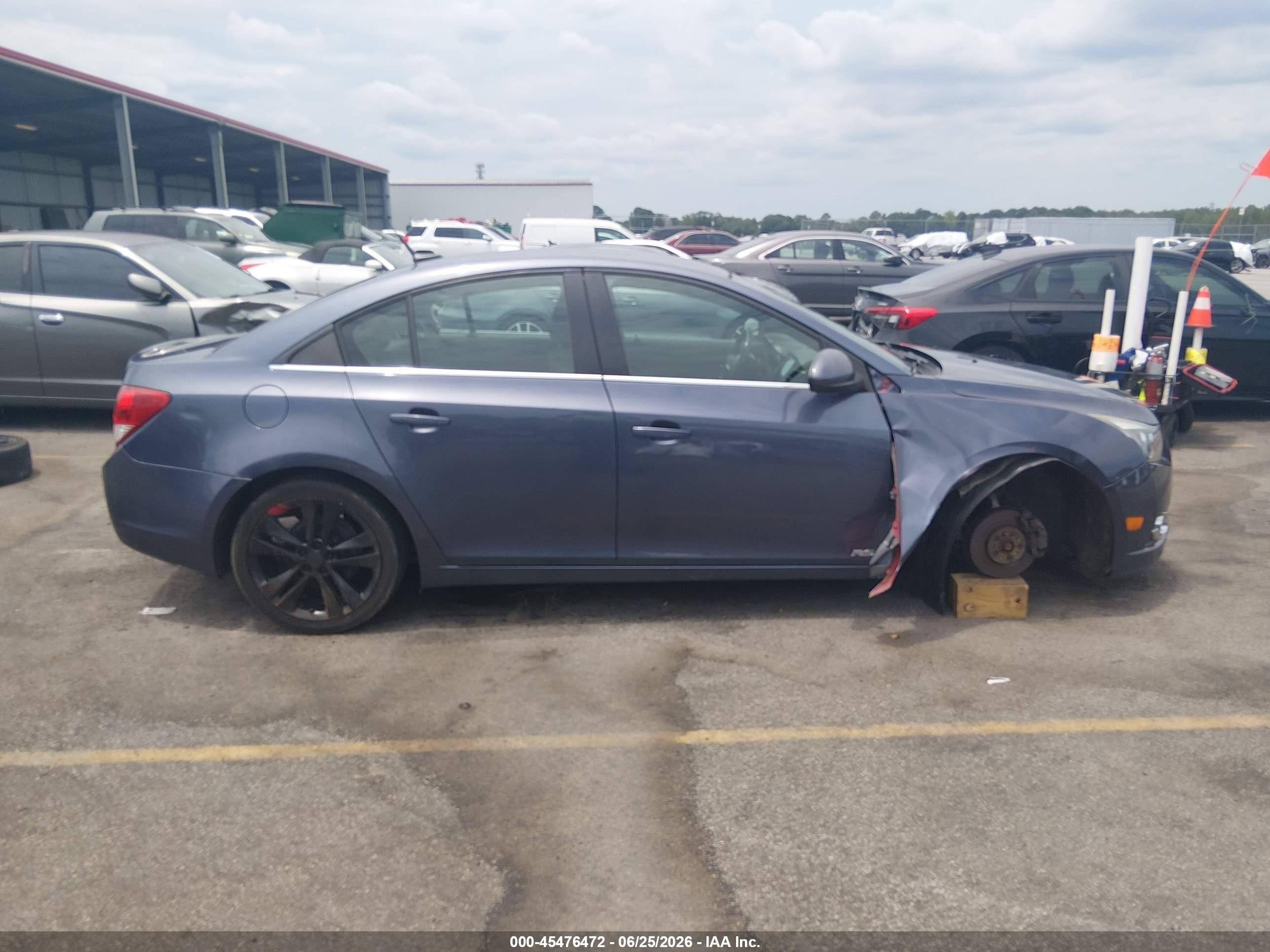 2013 Chevrolet Cruze 1lt Auto Серый vin: 1G1PC5SBXD7201685