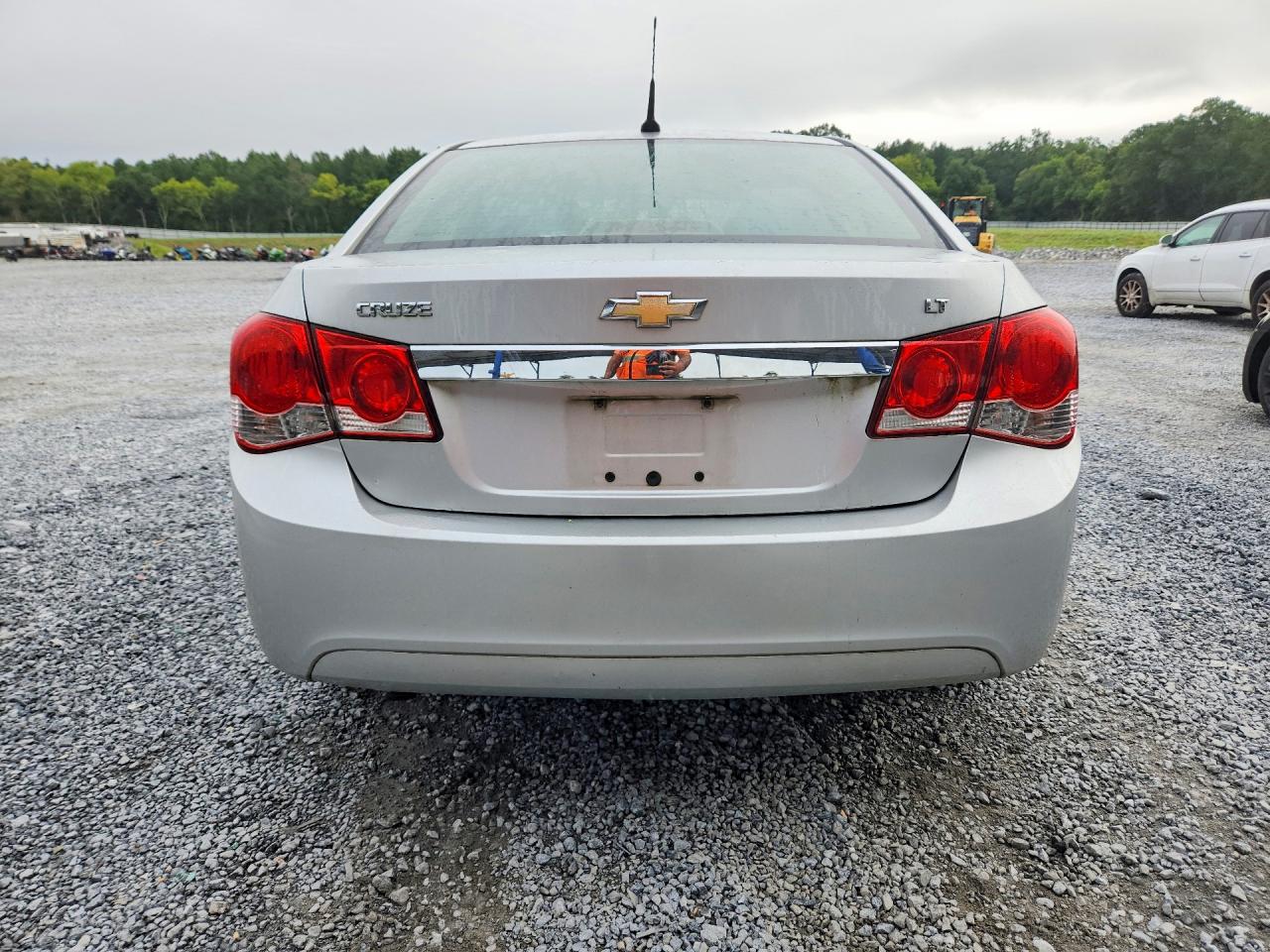 2013 Chevrolet Cruze Lt Silver vin: 1G1PC5SBXD7202058