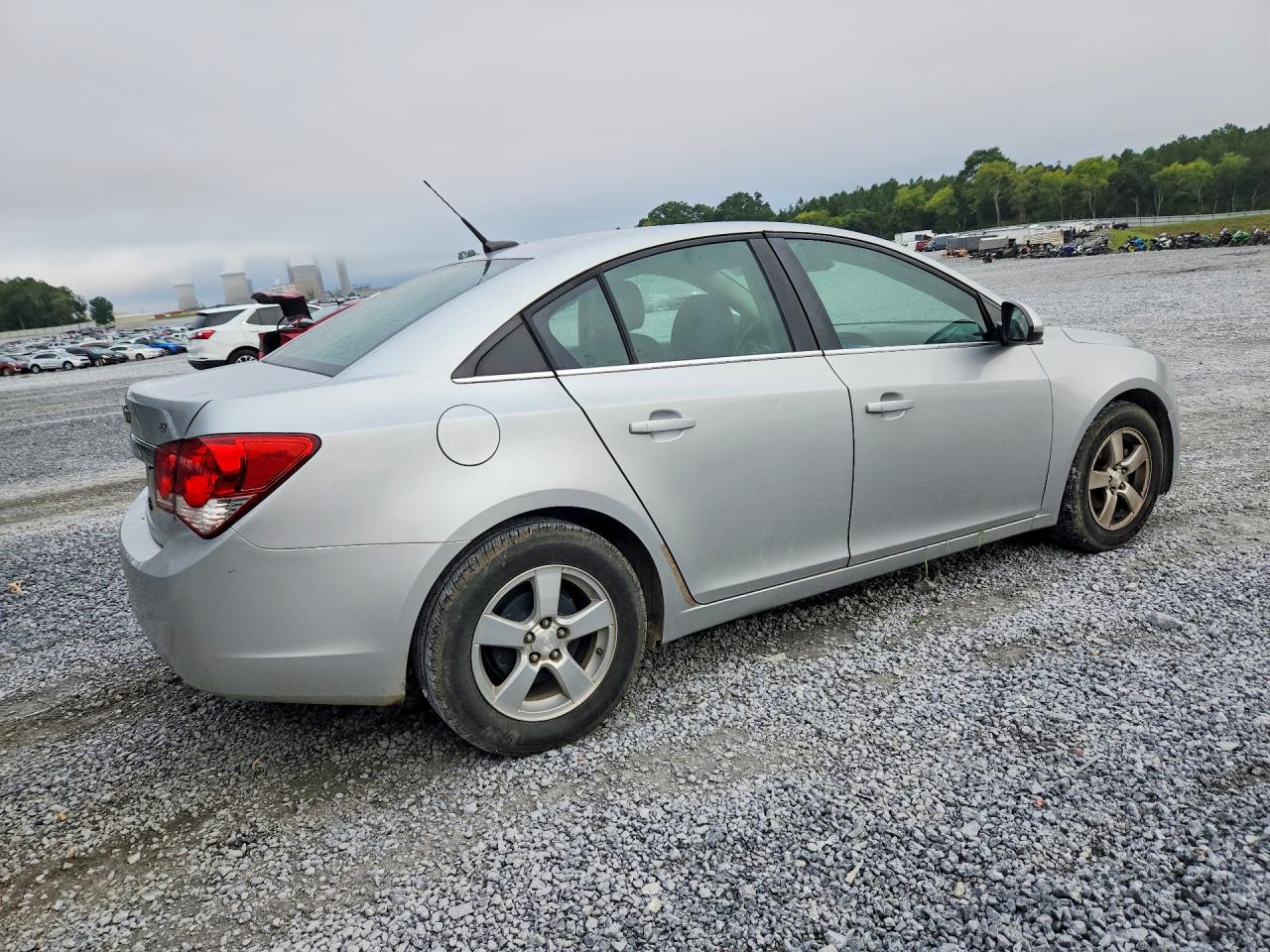 2013 Chevrolet Cruze Lt Silver vin: 1G1PC5SBXD7202058