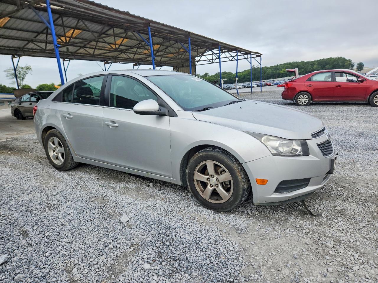 2013 Chevrolet Cruze Lt Silver vin: 1G1PC5SBXD7202058
