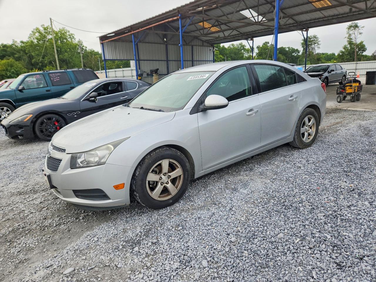 2013 Chevrolet Cruze Lt Silver vin: 1G1PC5SBXD7202058