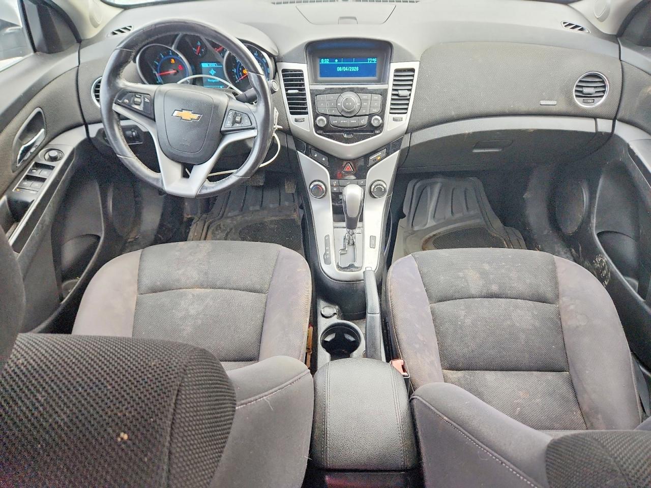 2013 Chevrolet Cruze Lt Silver vin: 1G1PC5SBXD7202058