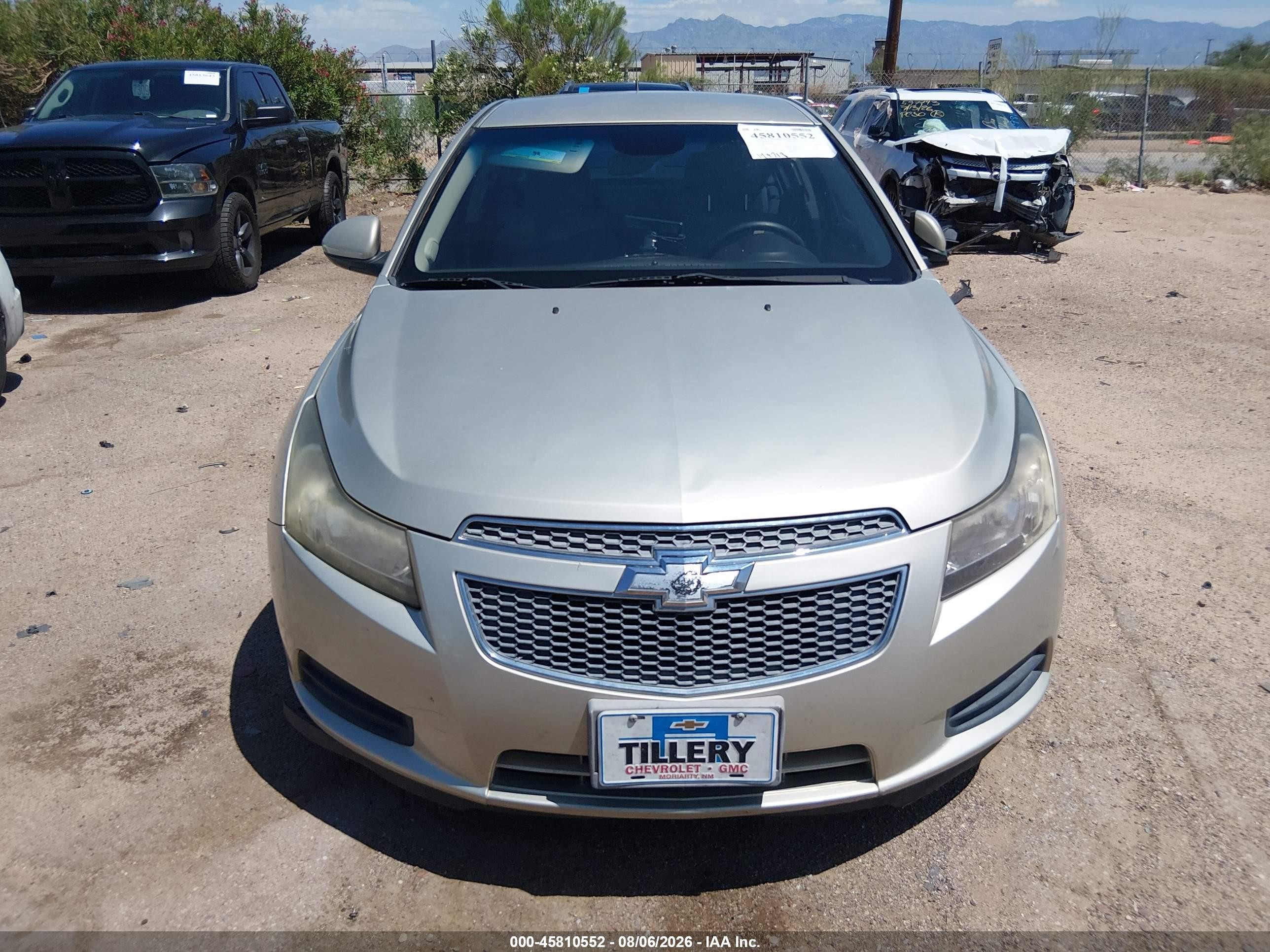 2013 Chevrolet Cruze 1lt Auto Gold vin: 1G1PC5SBXD7212623