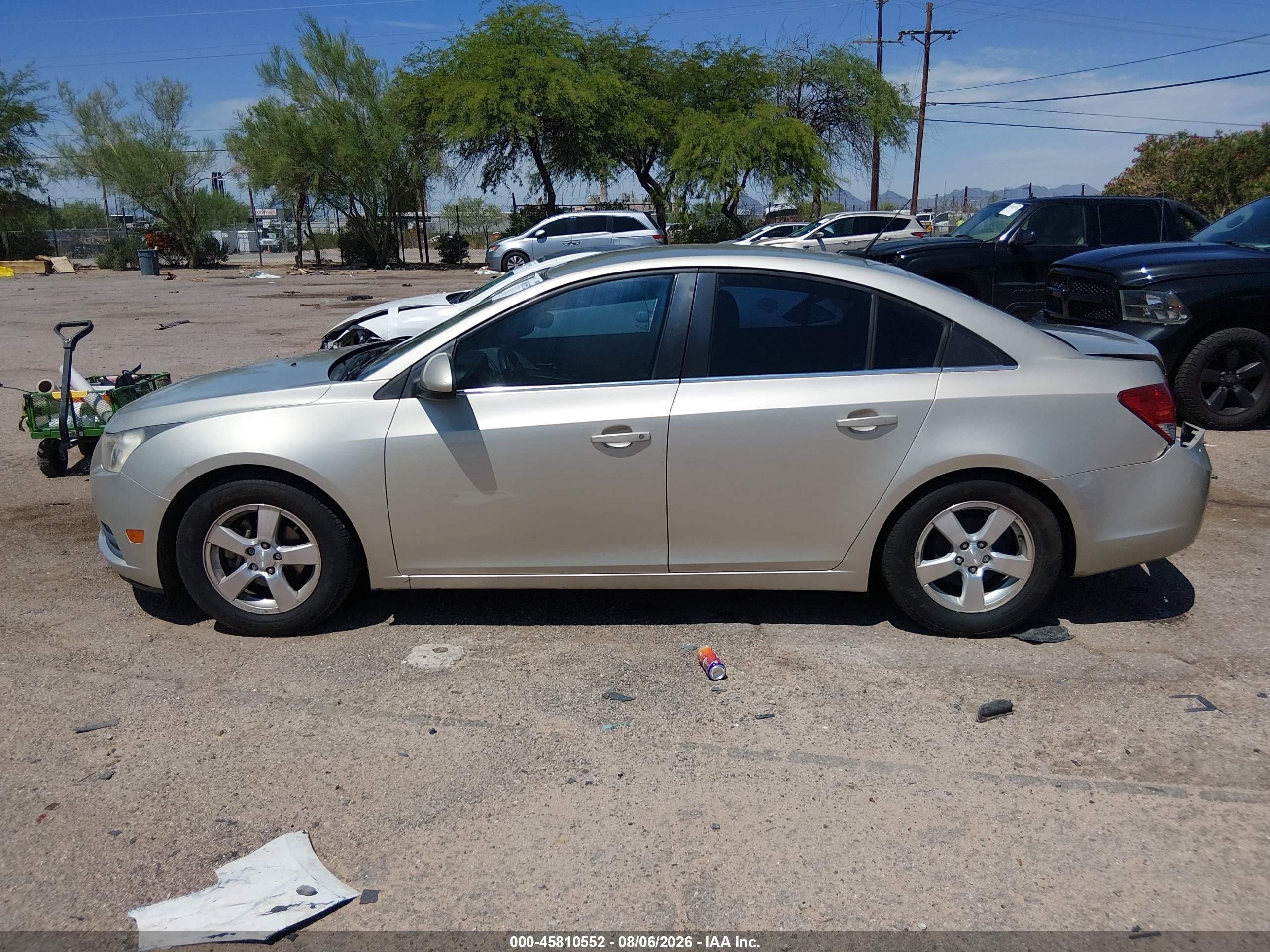 2013 Chevrolet Cruze 1lt Auto Gold vin: 1G1PC5SBXD7212623