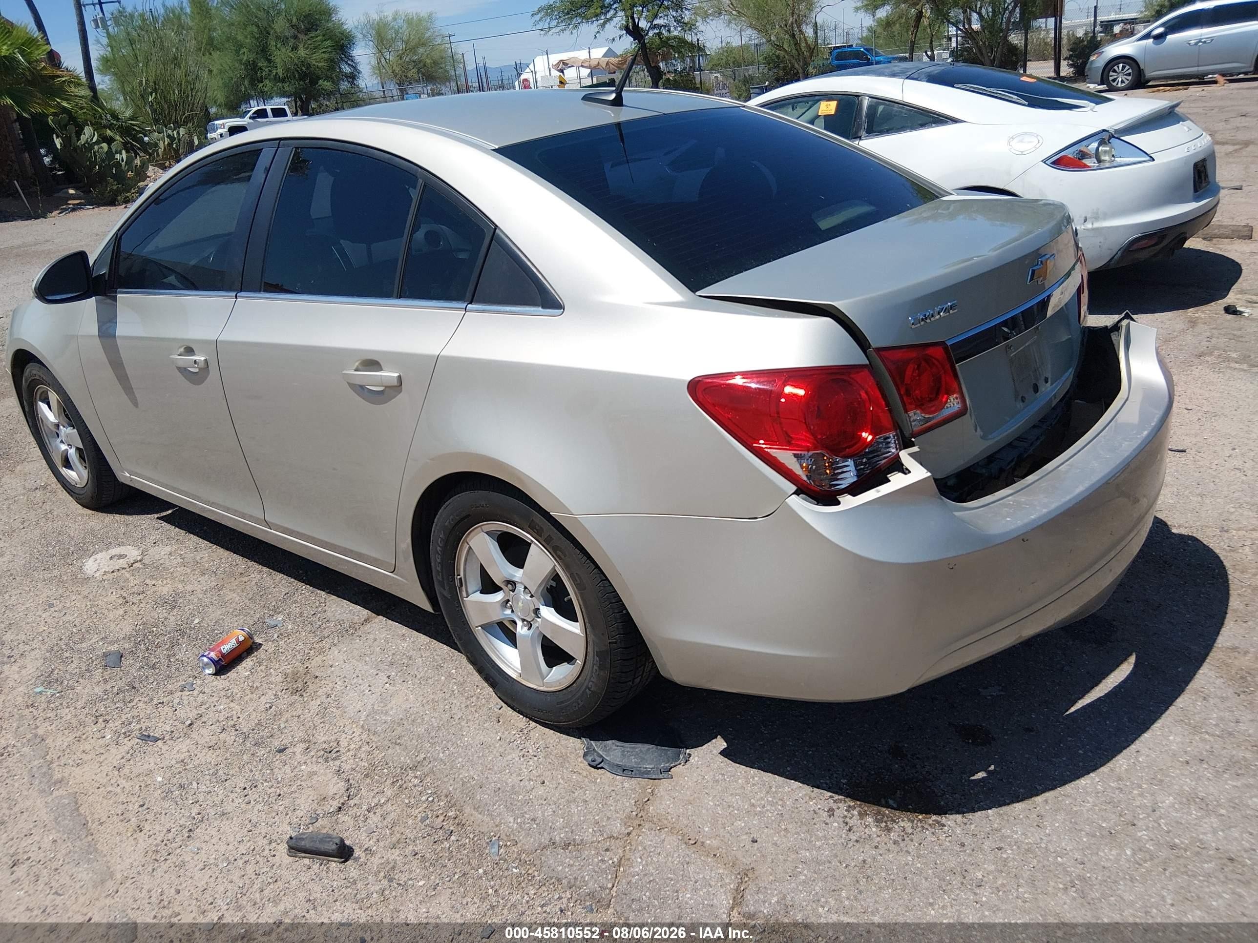 2013 Chevrolet Cruze 1lt Auto Gold vin: 1G1PC5SBXD7212623