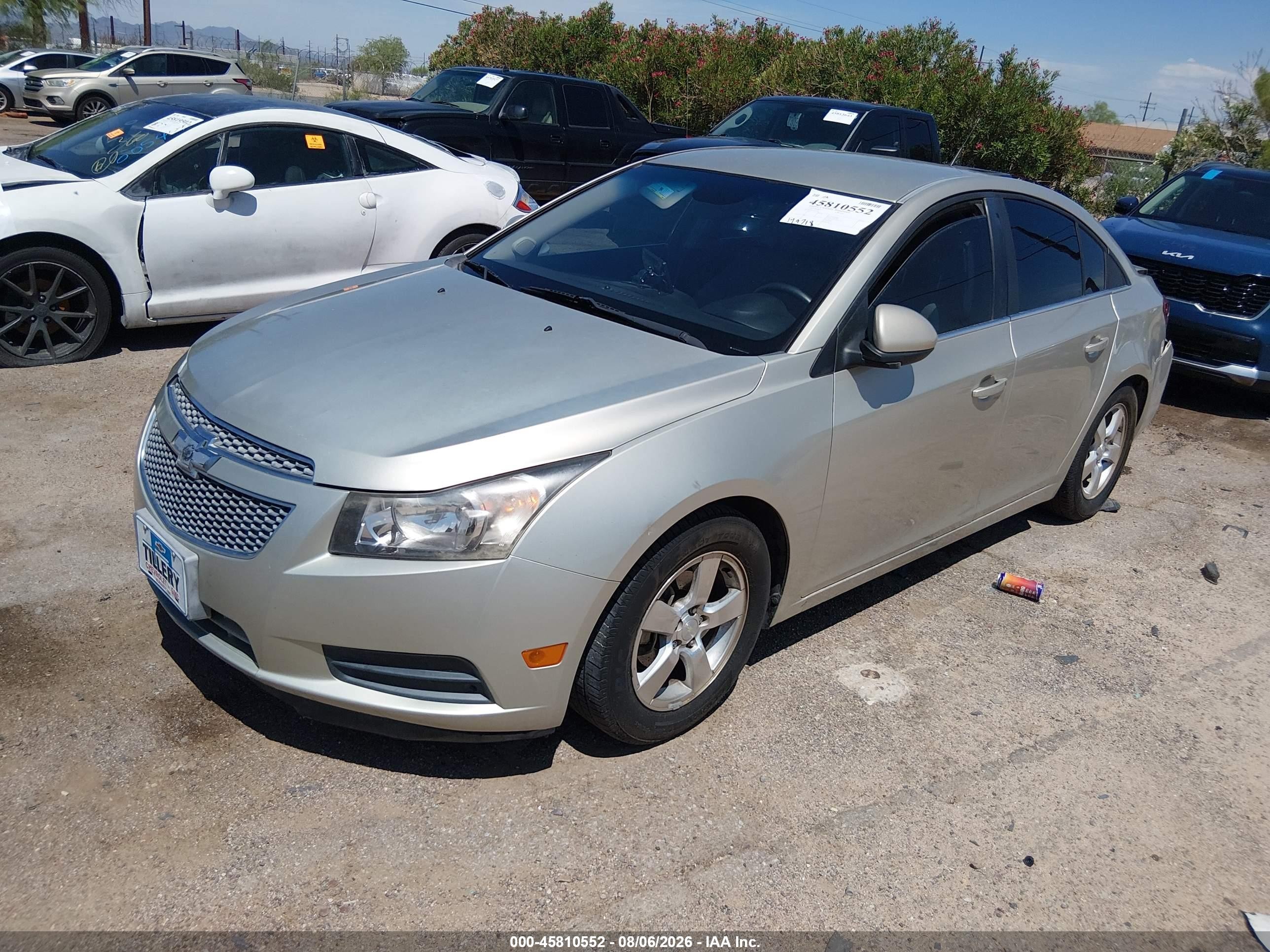2013 Chevrolet Cruze 1lt Auto Gold vin: 1G1PC5SBXD7212623