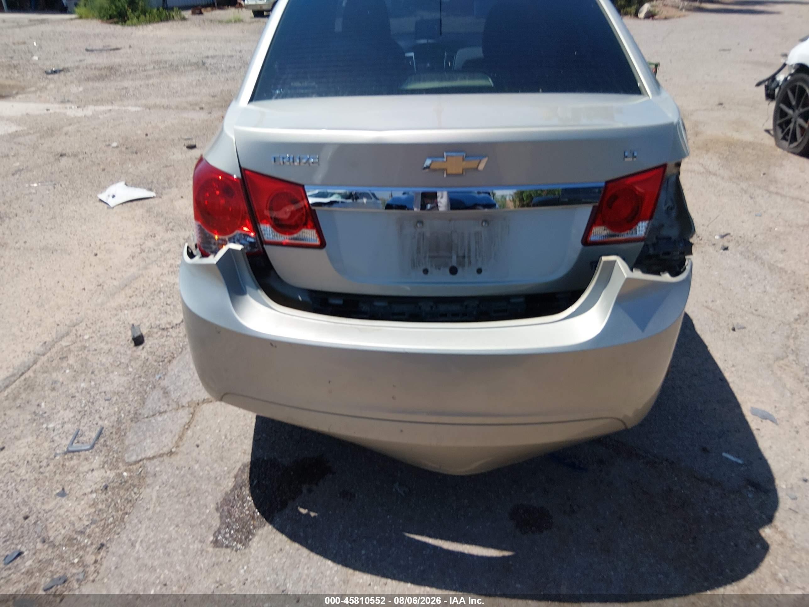 2013 Chevrolet Cruze 1lt Auto Gold vin: 1G1PC5SBXD7212623