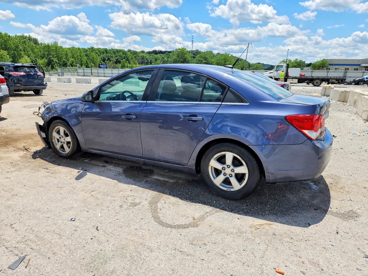 2013 Chevrolet Cruze Lt Purple vin: 1G1PC5SBXD7221290