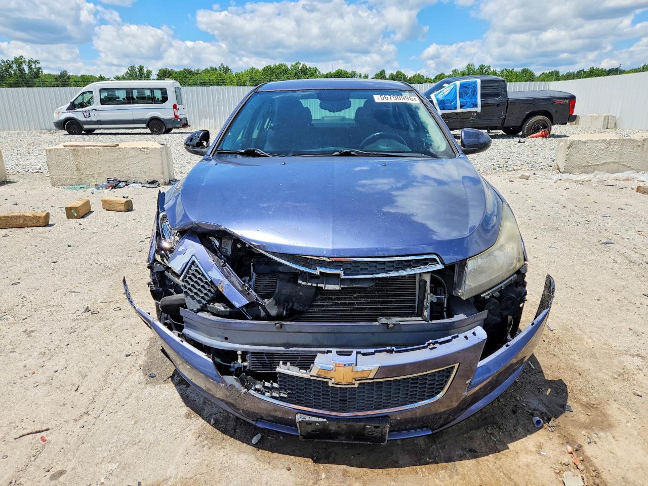 2013 Chevrolet Cruze Lt Purple vin: 1G1PC5SBXD7221290