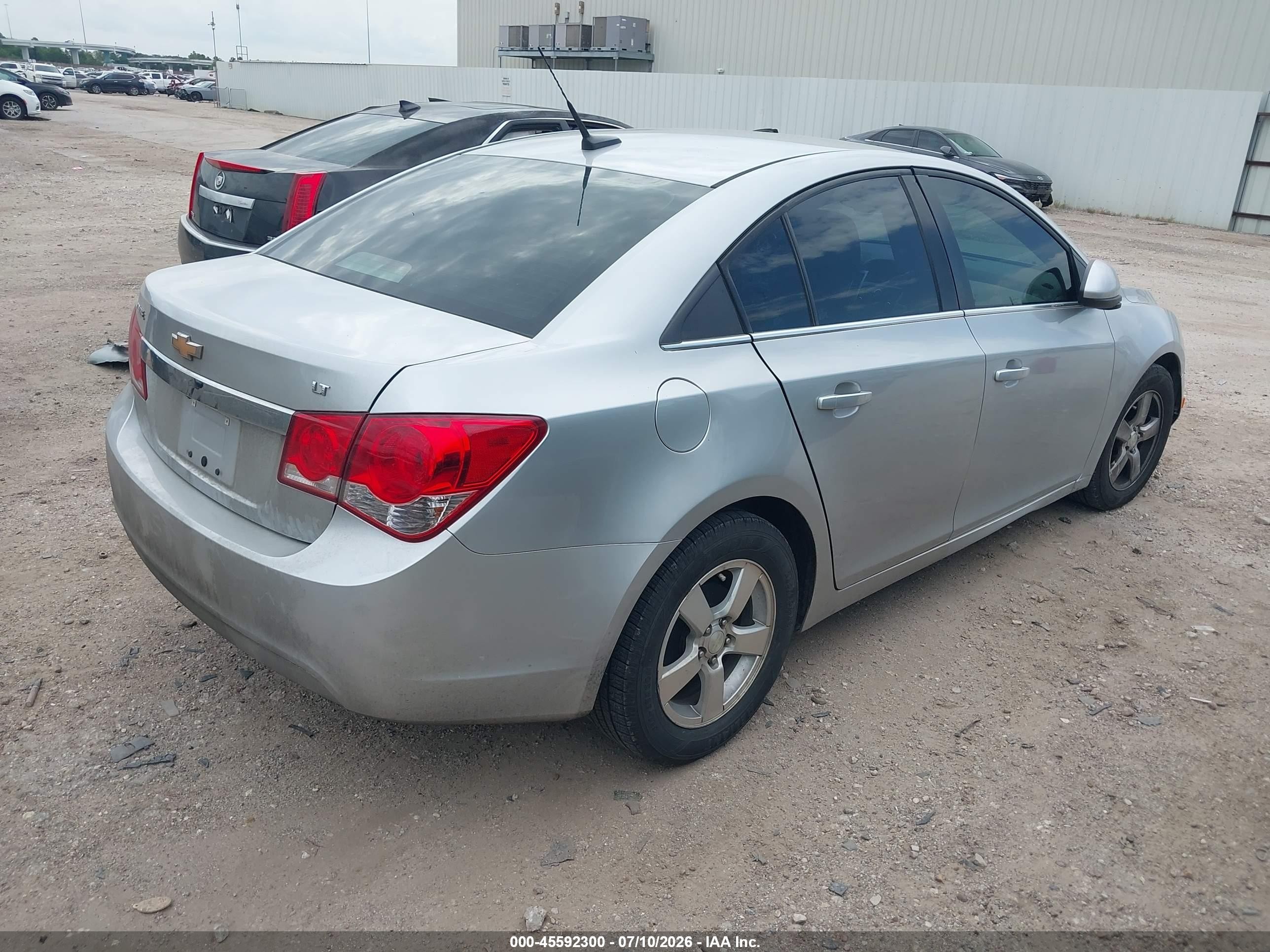 2013 Chevrolet Cruze 1lt Auto Черный vin: 1G1PC5SBXD7237148