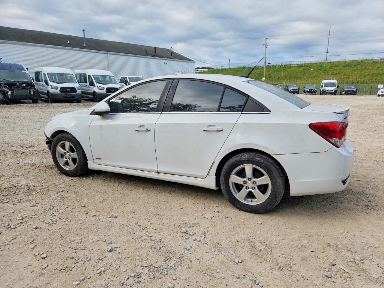 2013 Chevrolet Cruze Lt White vin: 1G1PC5SBXD7278816