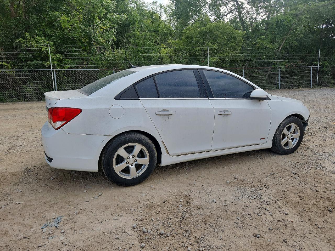 2013 Chevrolet Cruze Lt White vin: 1G1PC5SBXD7278816