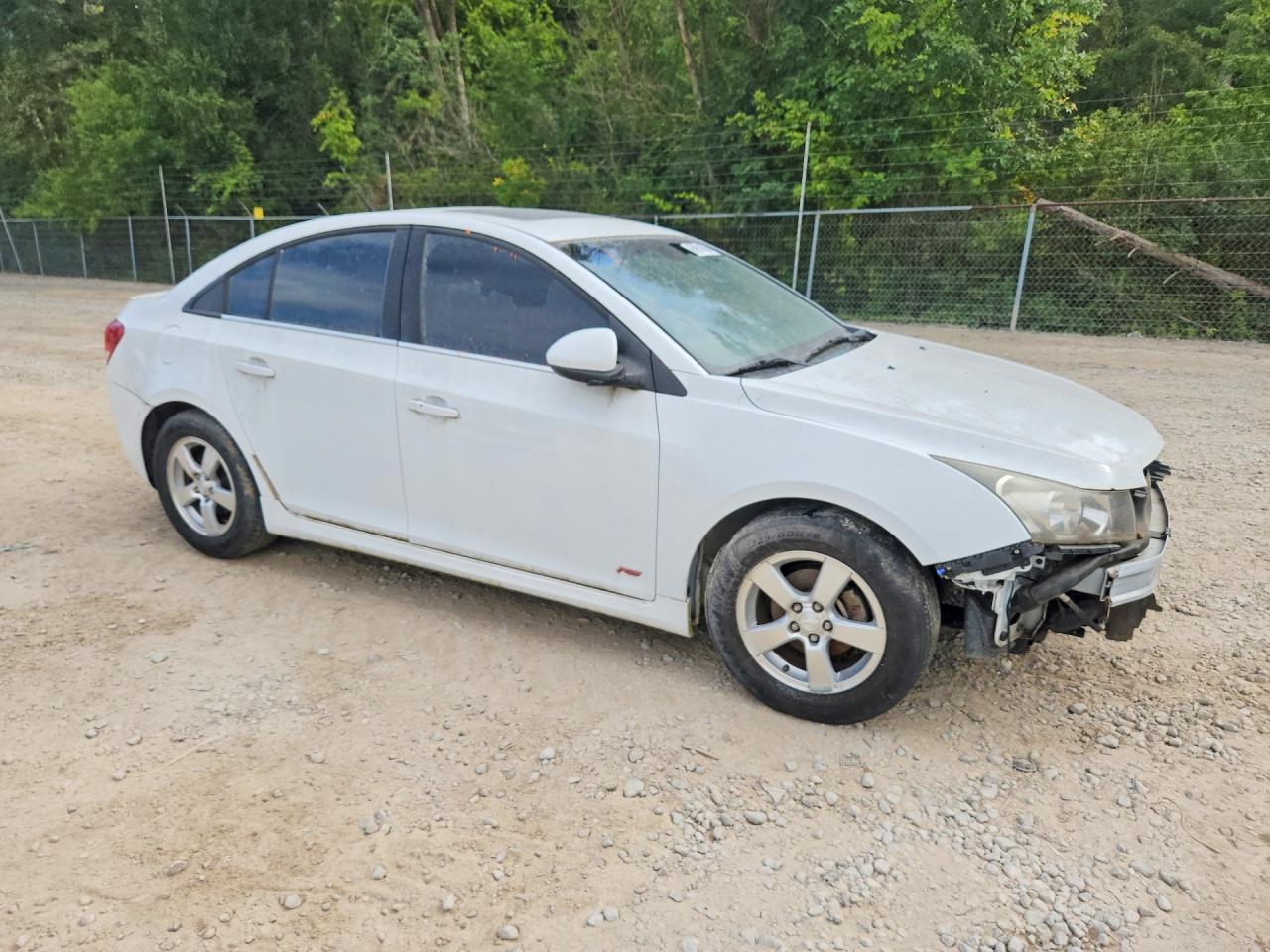 2013 Chevrolet Cruze Lt White vin: 1G1PC5SBXD7278816