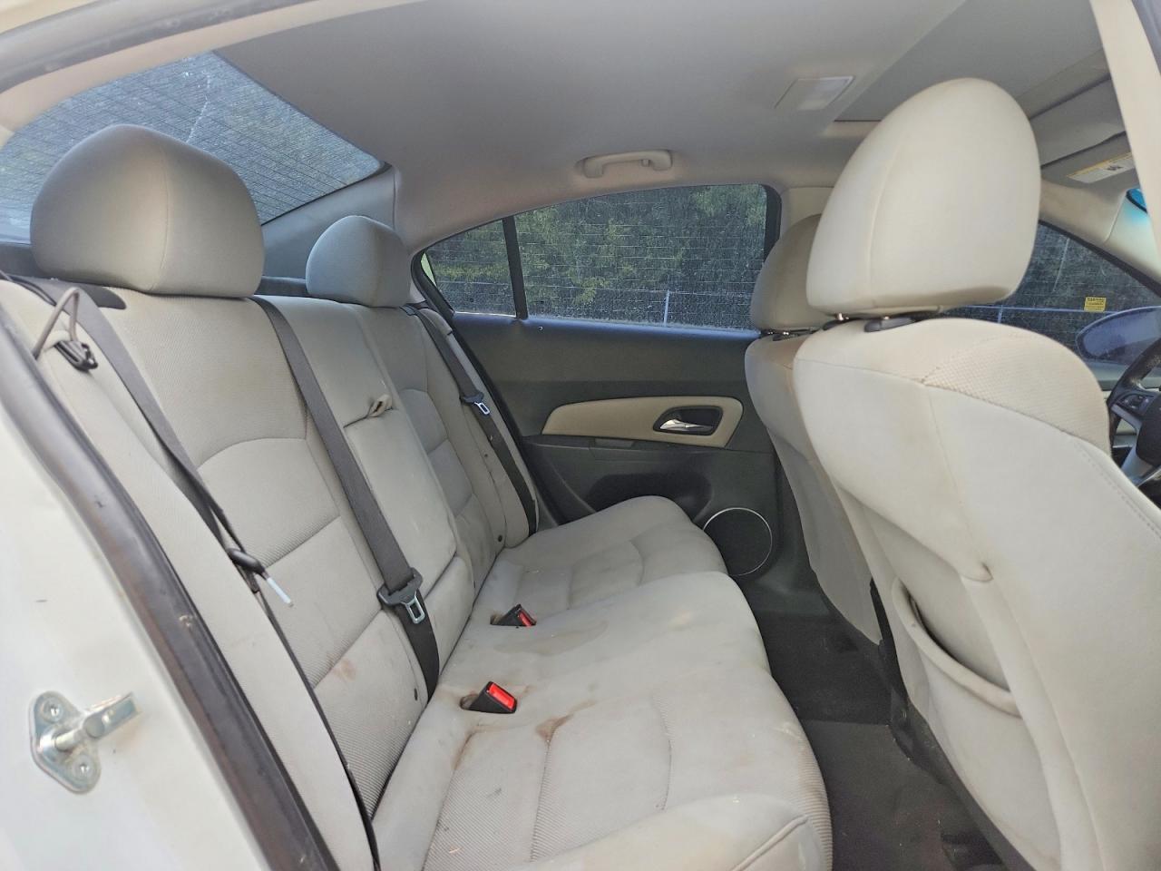 2013 Chevrolet Cruze Lt White vin: 1G1PC5SBXD7278816