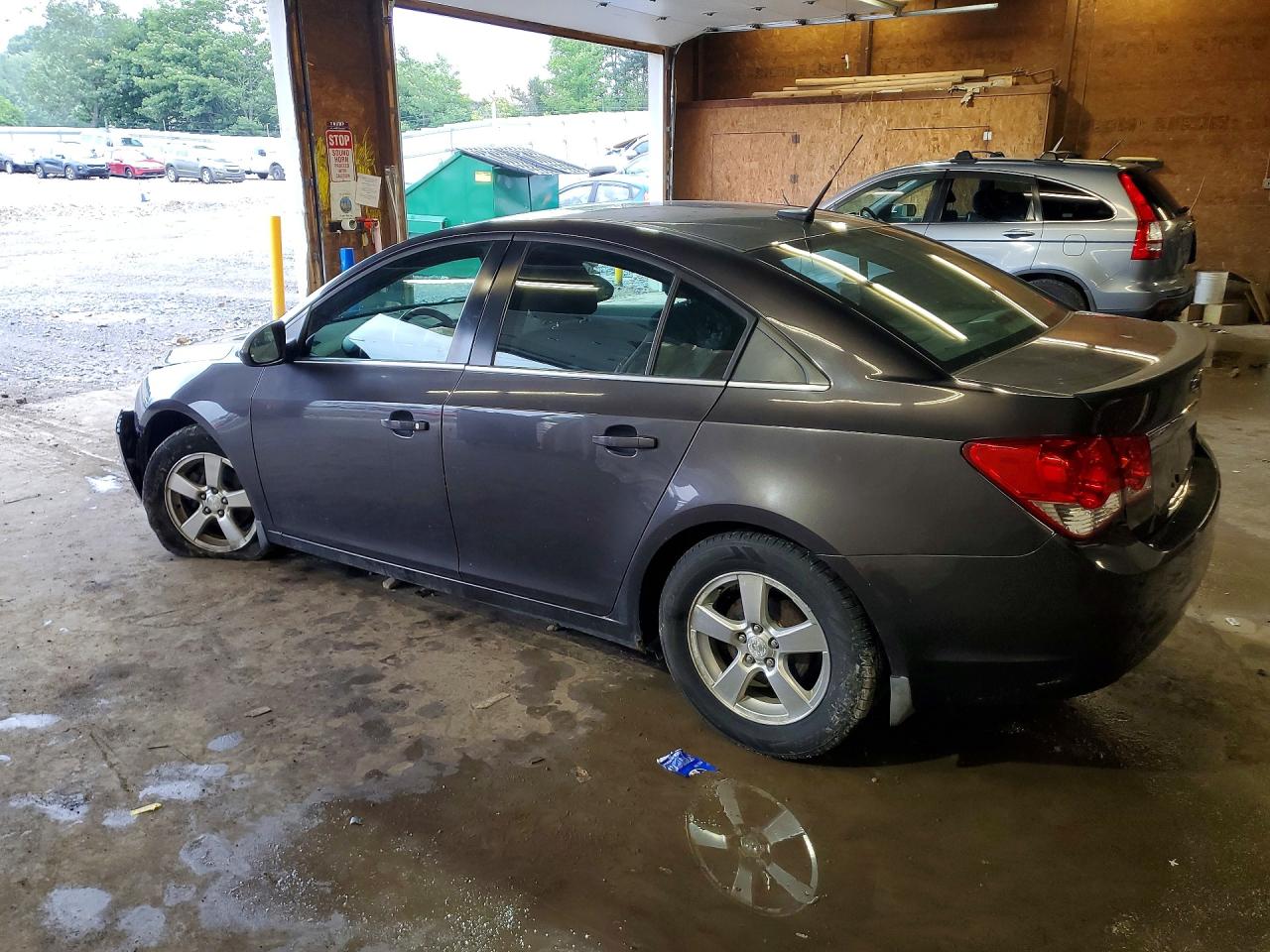 2013 Chevrolet Cruze Lt Gray vin: 1G1PC5SBXD7292361